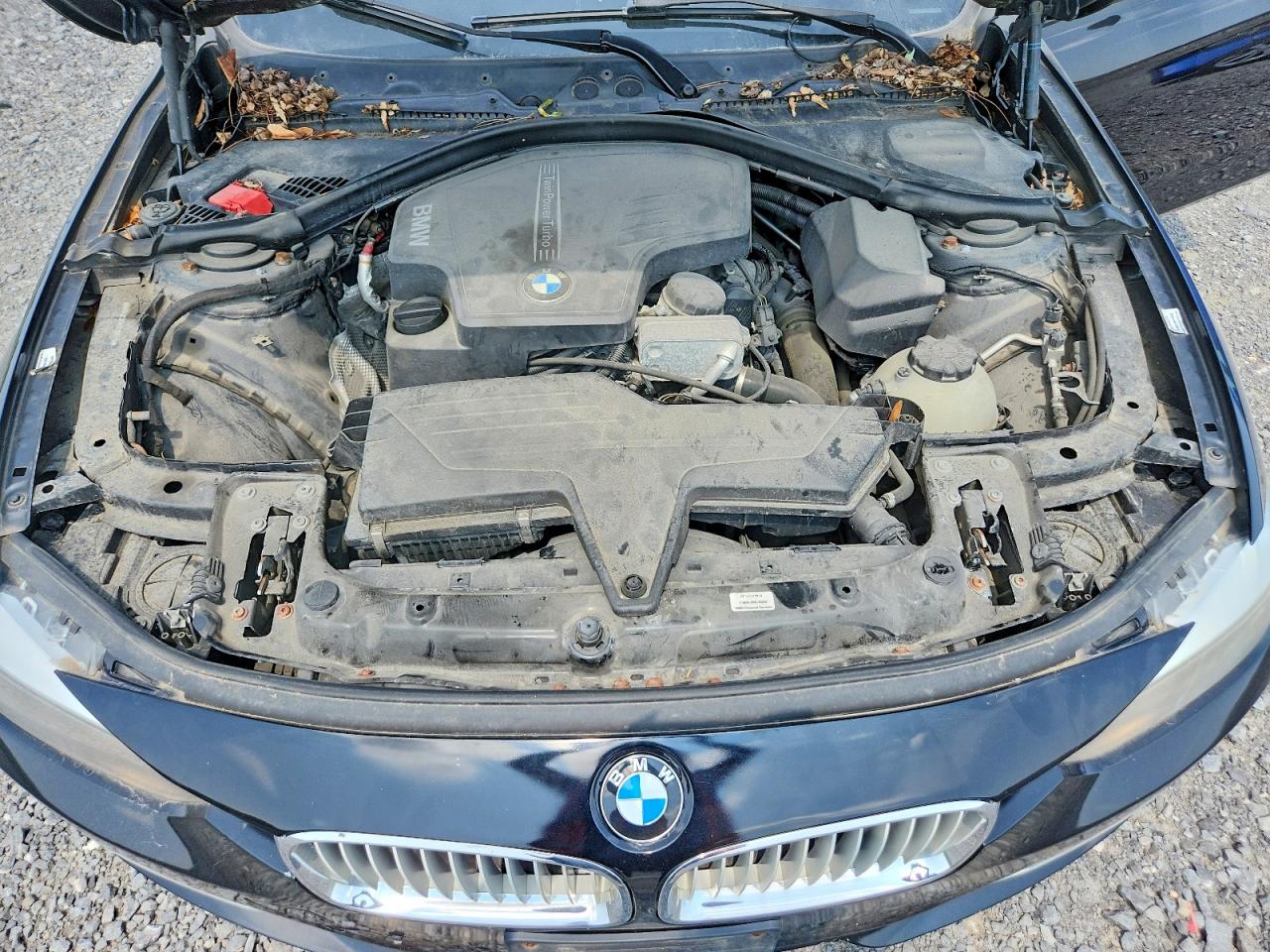 2014 Bmw 320 I Xdrive Black vin: WBA3C3C54EF986115