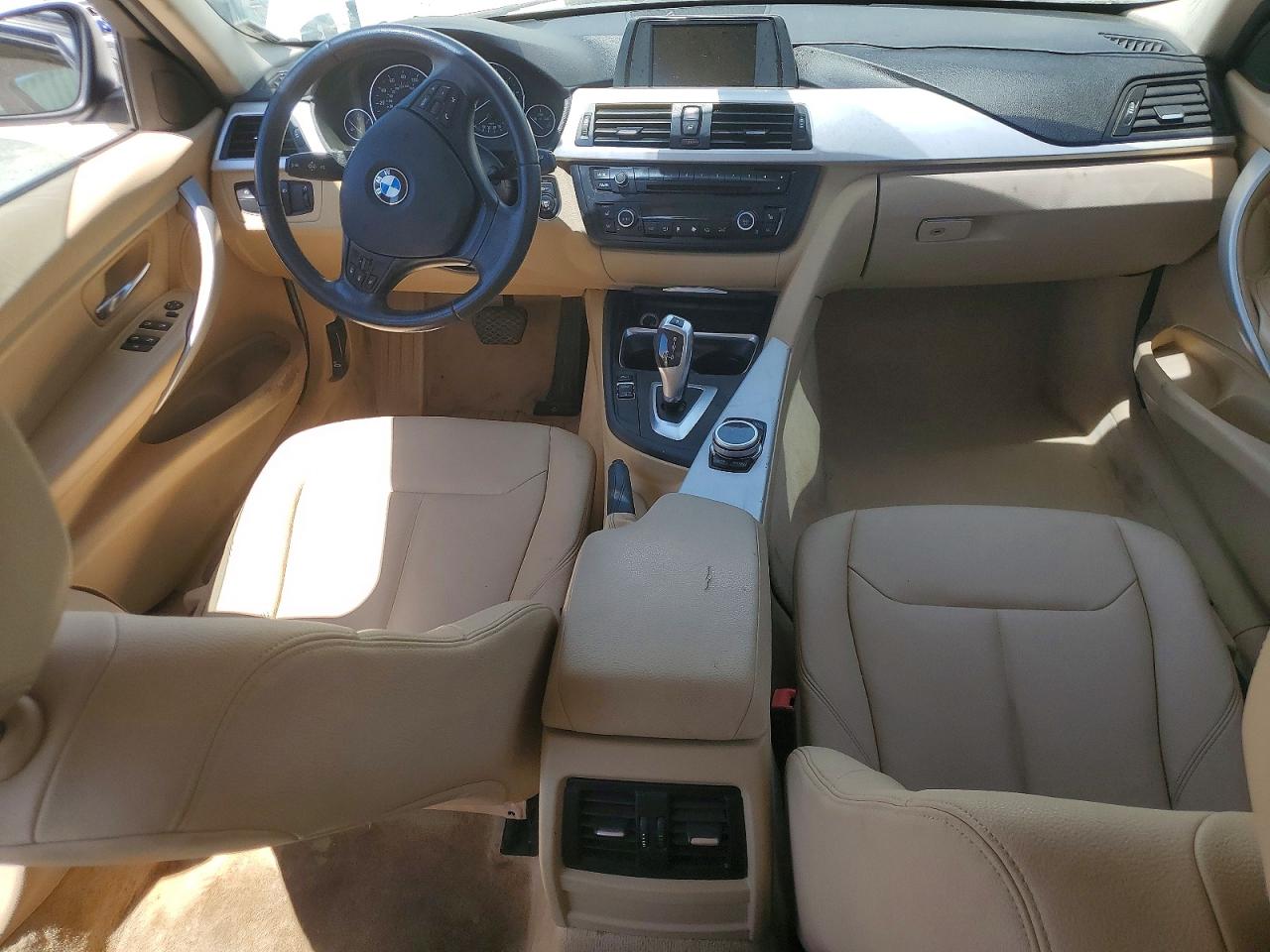 2013 Bmw 320 I Xdrive White vin: WBA3C3C55DF980855