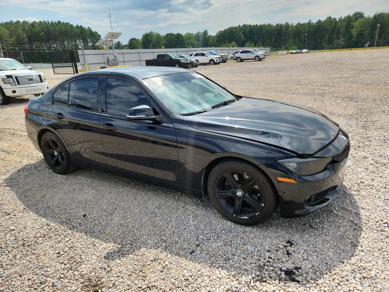 2013 Bmw 320 I Xdrive Black vin: WBA3C3C56DF980766