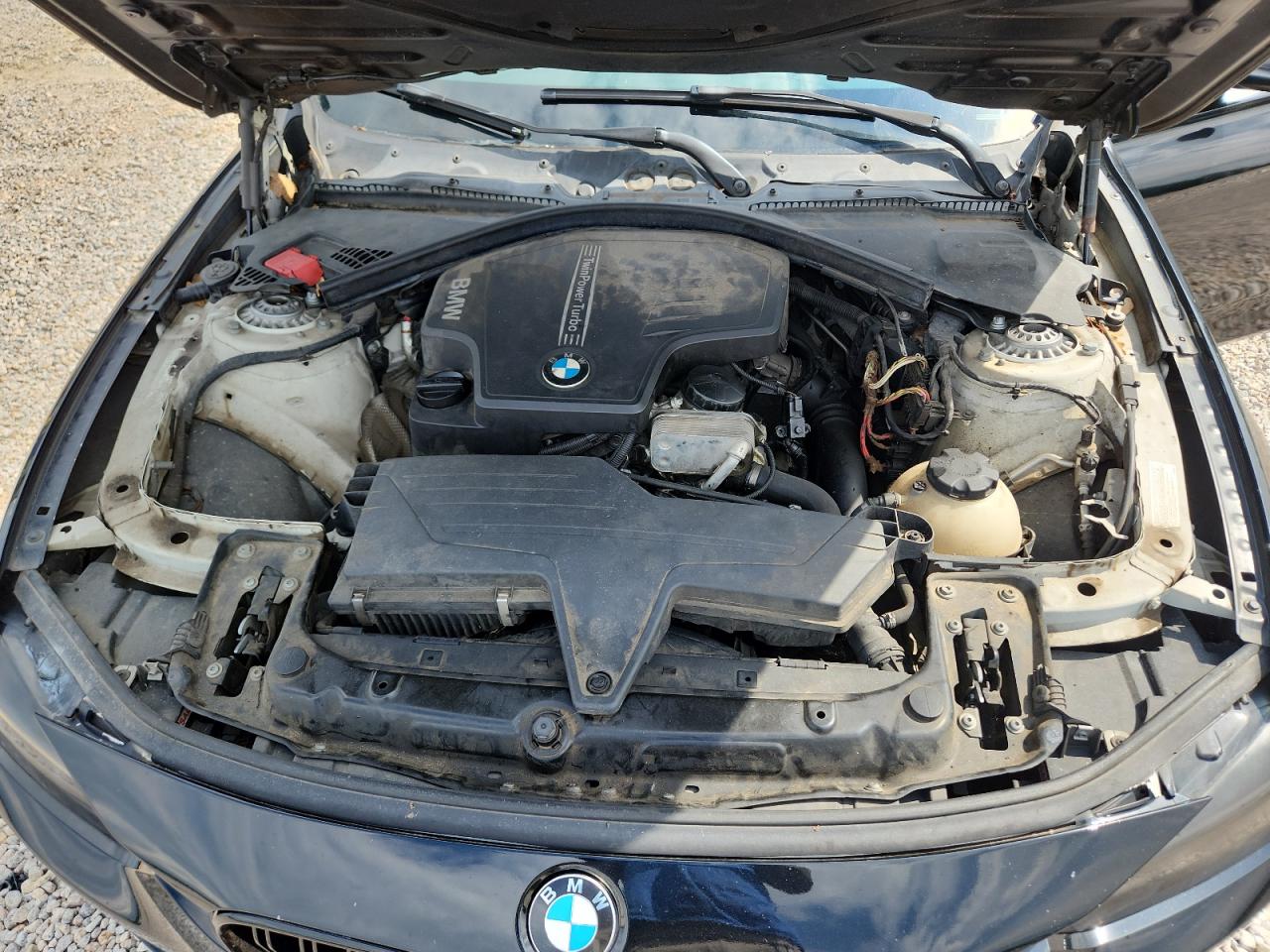 2013 Bmw 320 I Xdrive Black vin: WBA3C3C56DF980766