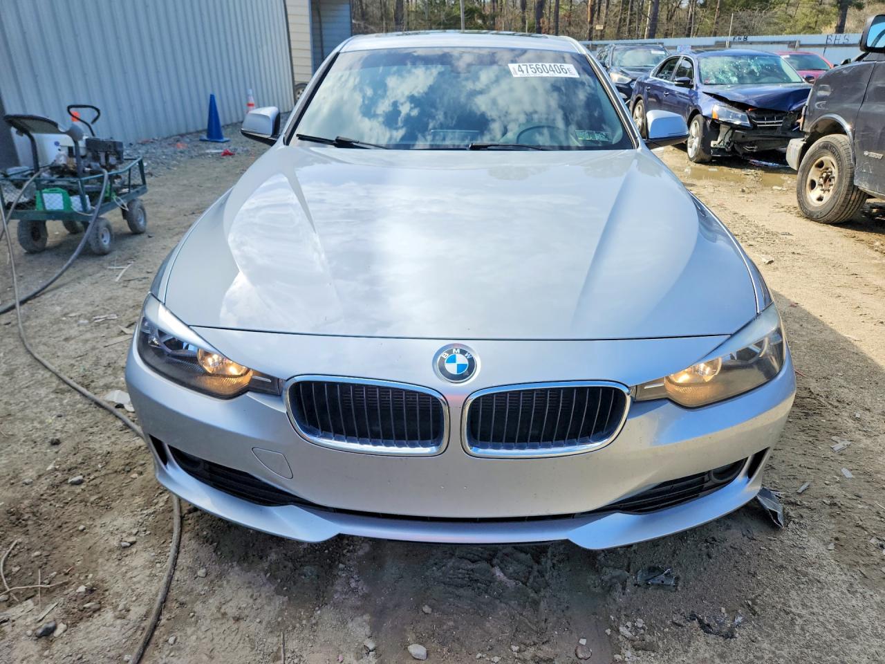 2013 Bmw 320 I Xdrive Silver vin: WBA3C3C56DF981691