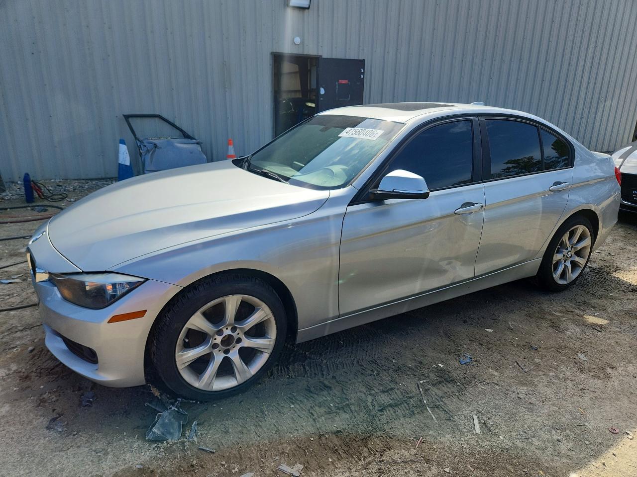 2013 Bmw 320 I Xdrive Silver vin: WBA3C3C56DF981691