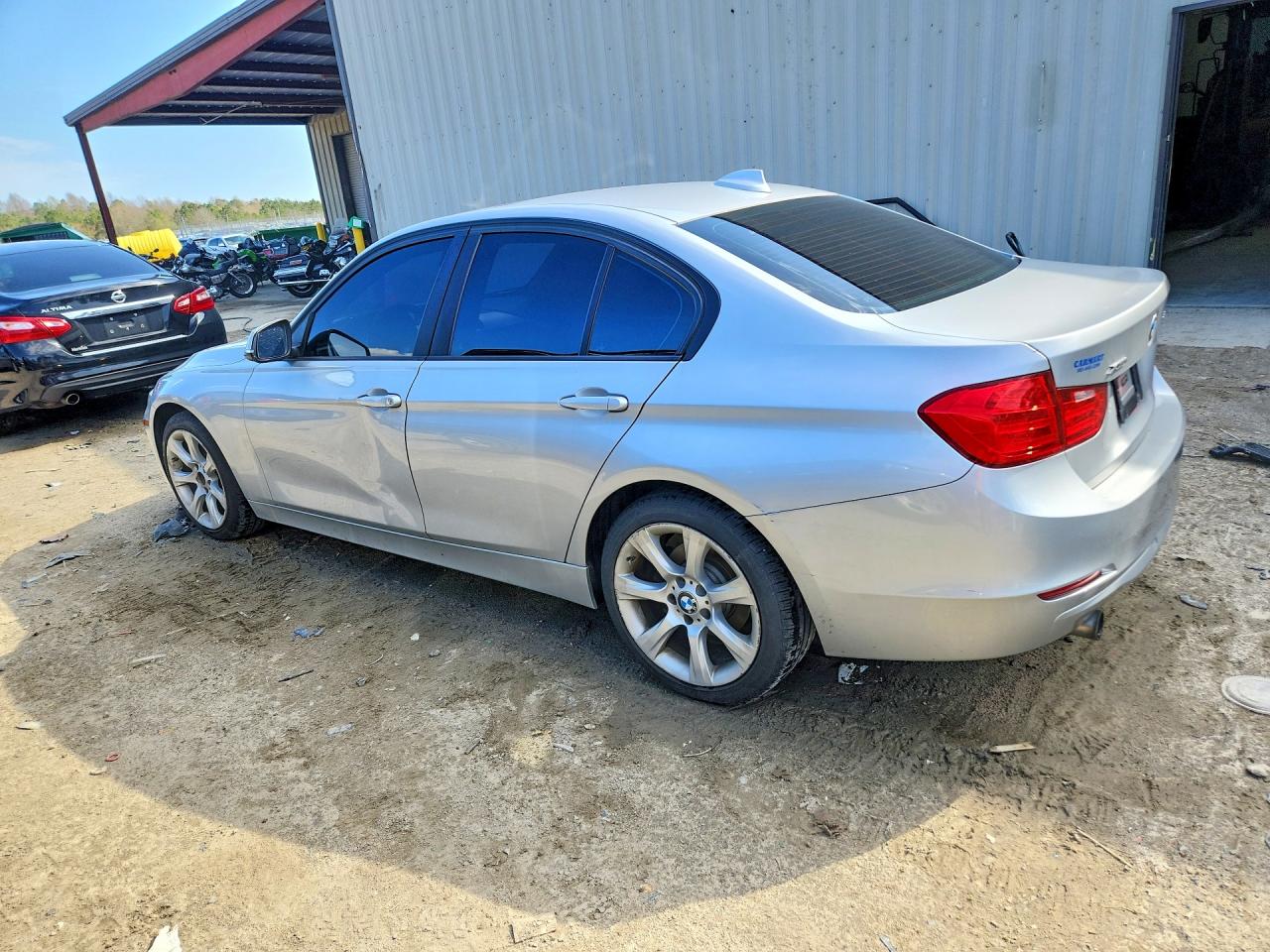 2013 Bmw 320 I Xdrive Silver vin: WBA3C3C56DF981691