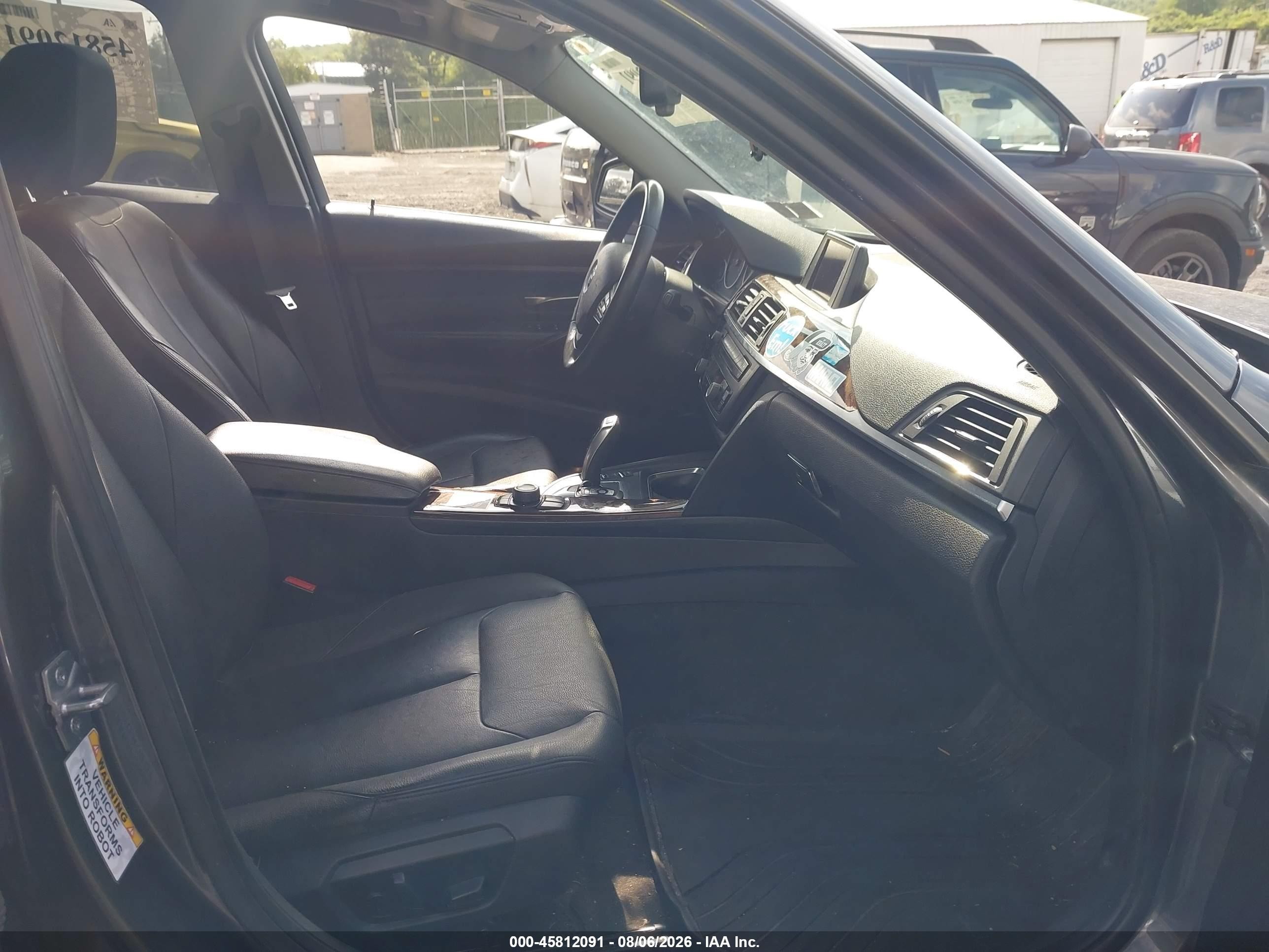 2014 Bmw 320i Xdrive Серый vin: WBA3C3C56EF983698