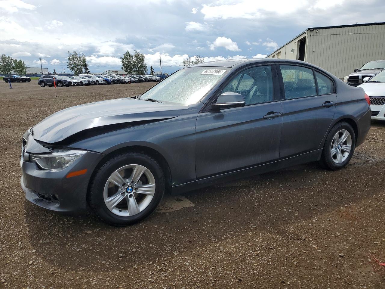 2014 Bmw 320 I Xdrive Серый vin: WBA3C3C56EF984088