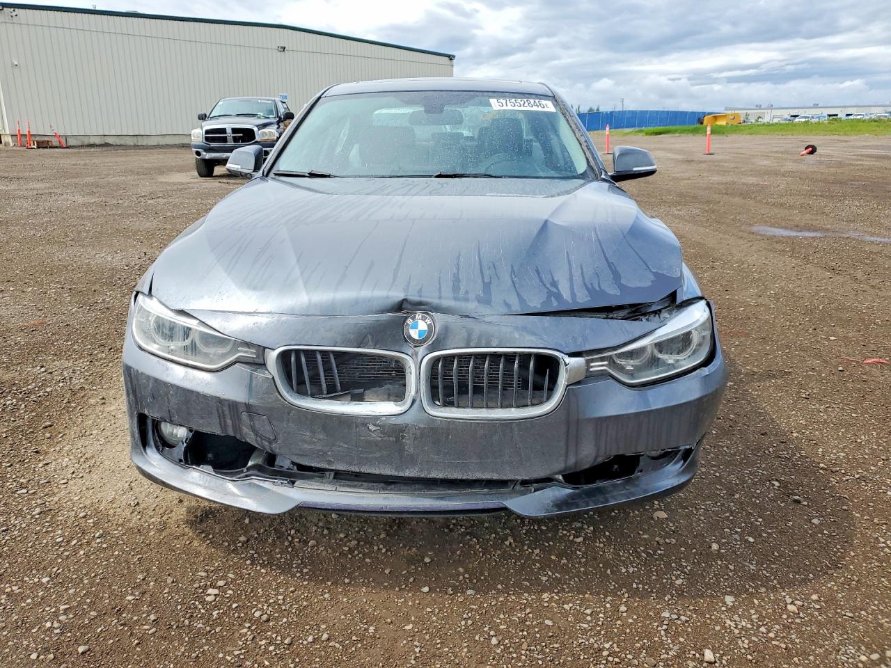 2014 Bmw 320 I Xdrive Серый vin: WBA3C3C56EF984088