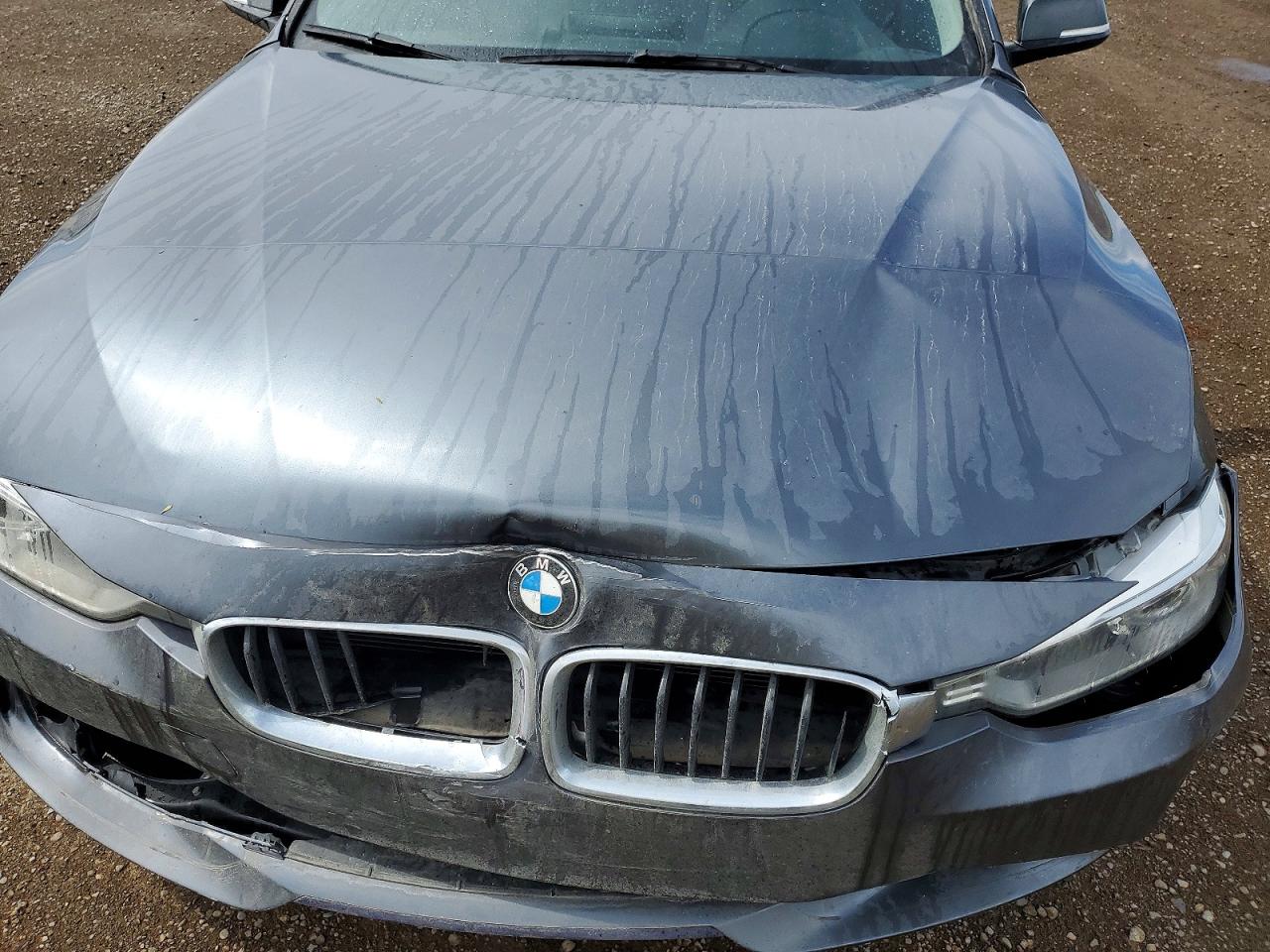 2014 Bmw 320 I Xdrive Серый vin: WBA3C3C56EF984088