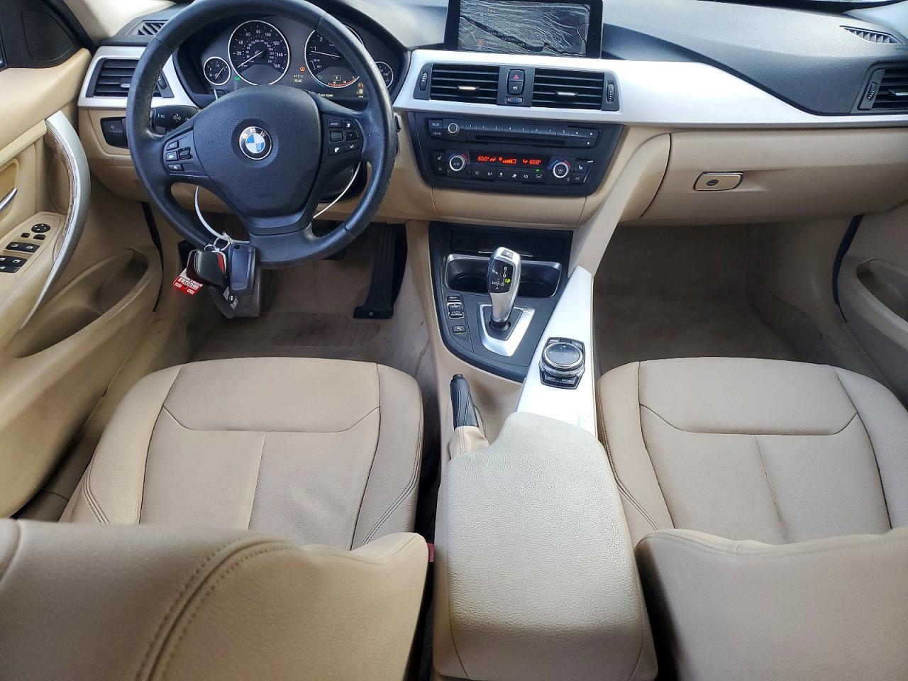 2014 Bmw 320 I Xdrive Blue vin: WBA3C3C56EF985368