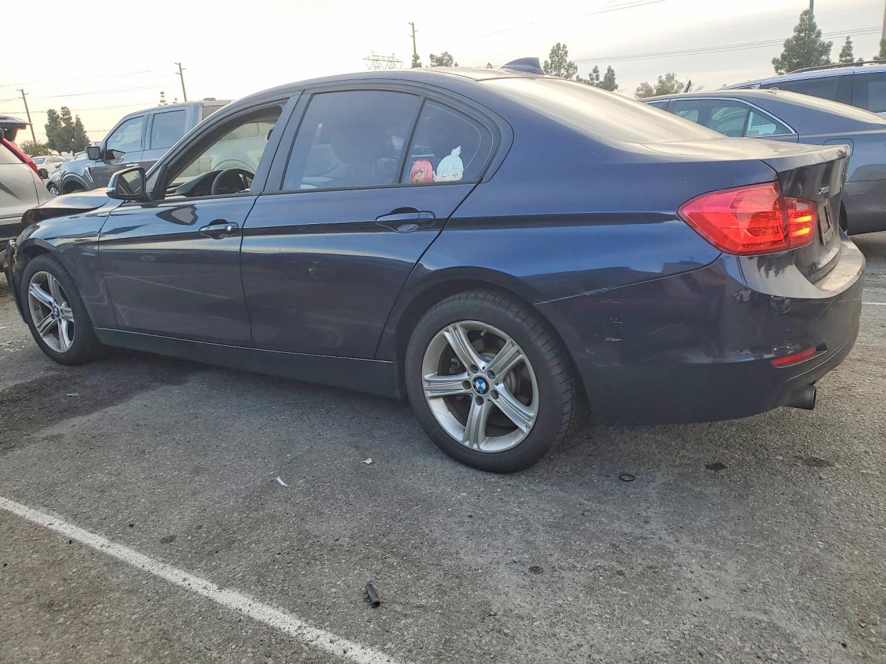 2014 Bmw 320 I Xdrive Blue vin: WBA3C3C56EF985368