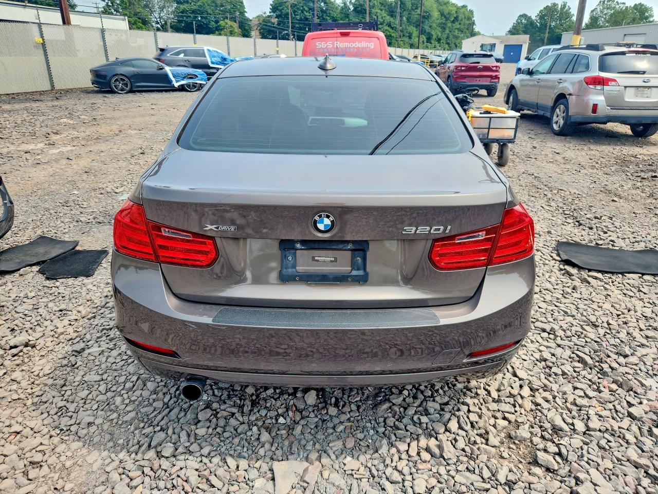 2014 Bmw 320 I Xdrive Коричневый vin: WBA3C3C57EF983757