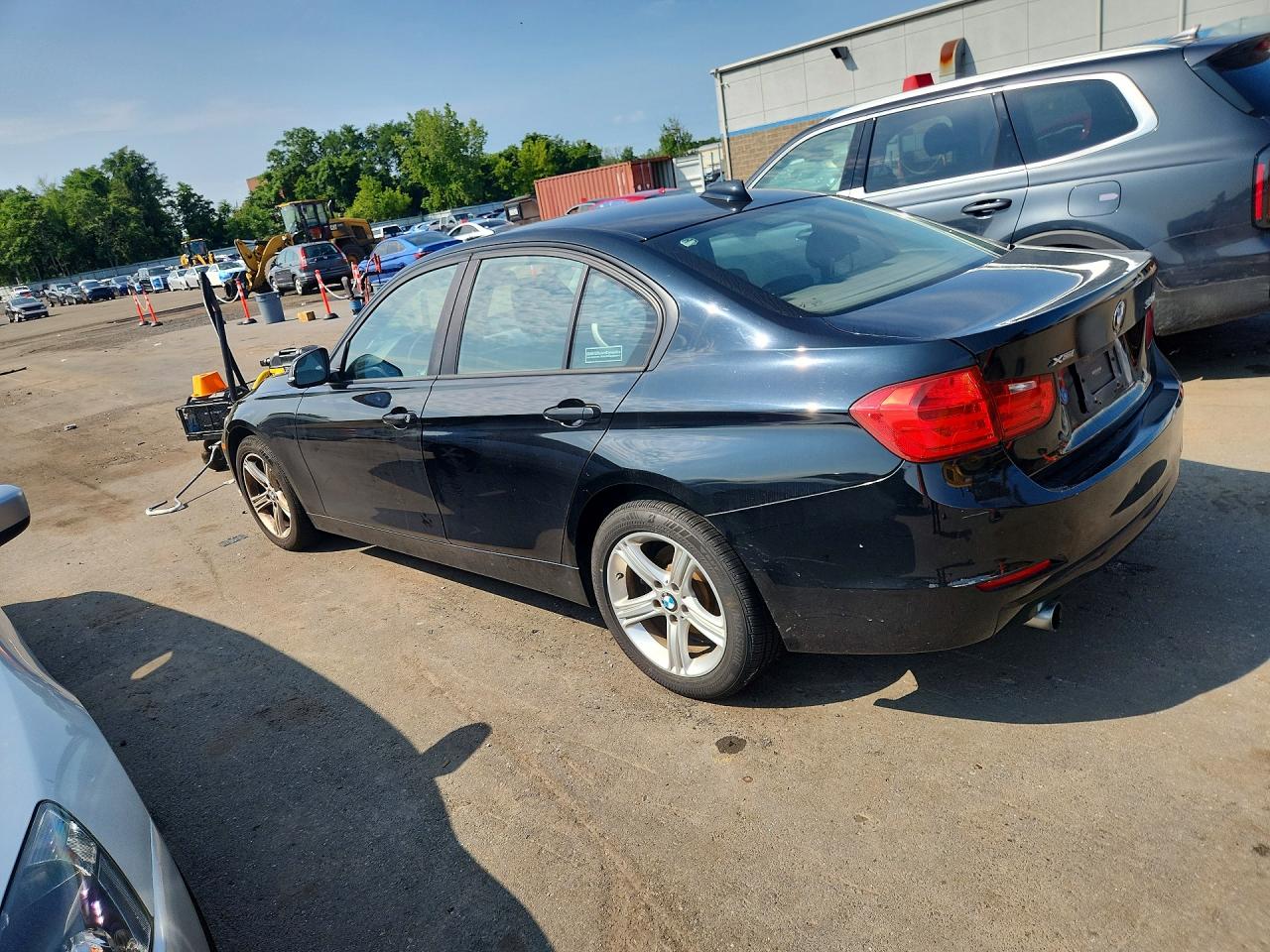 2014 Bmw 320 I Xdrive Black vin: WBA3C3C57EF985167