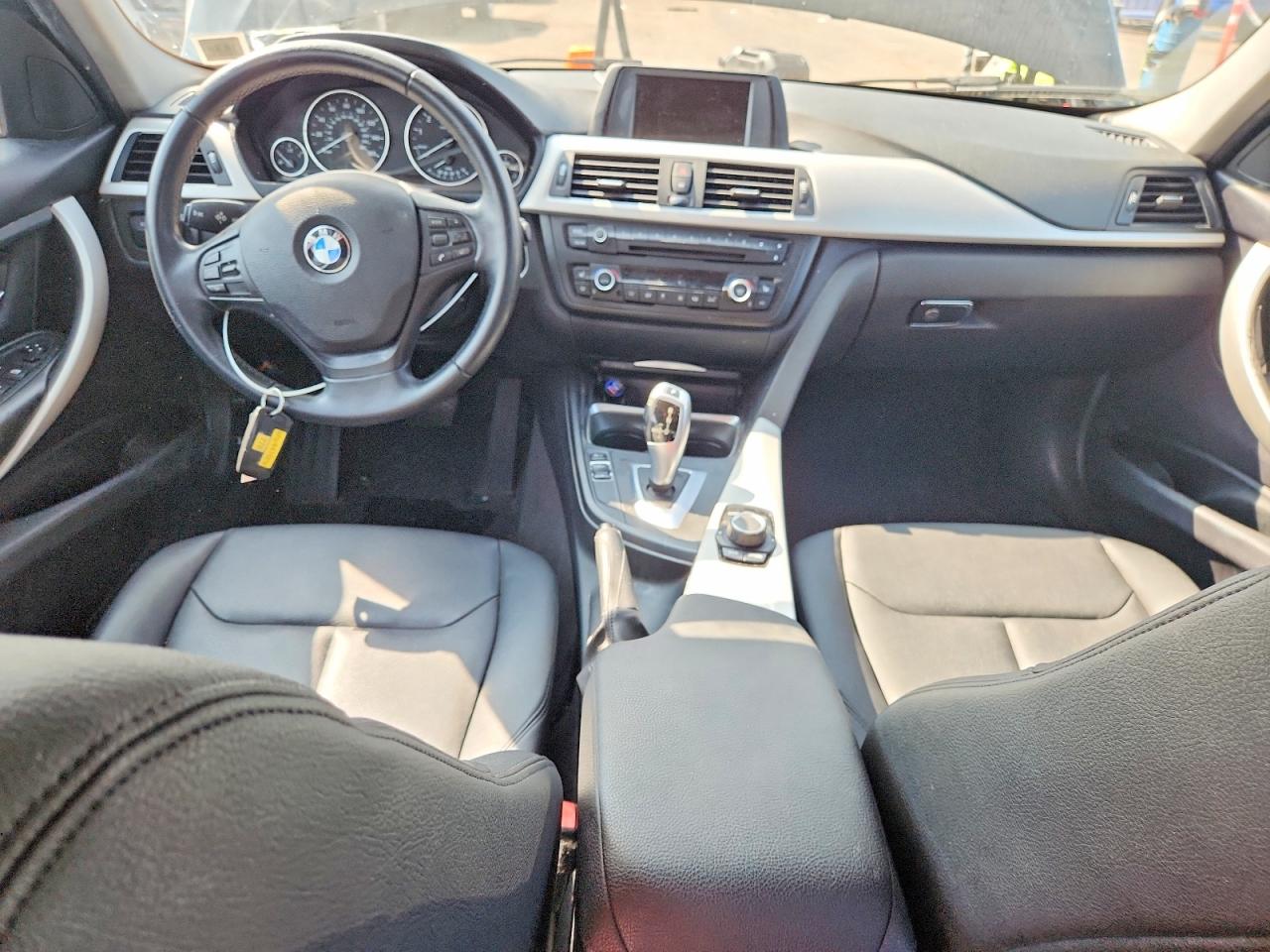 2014 Bmw 320 I Xdrive Black vin: WBA3C3C57EF985167