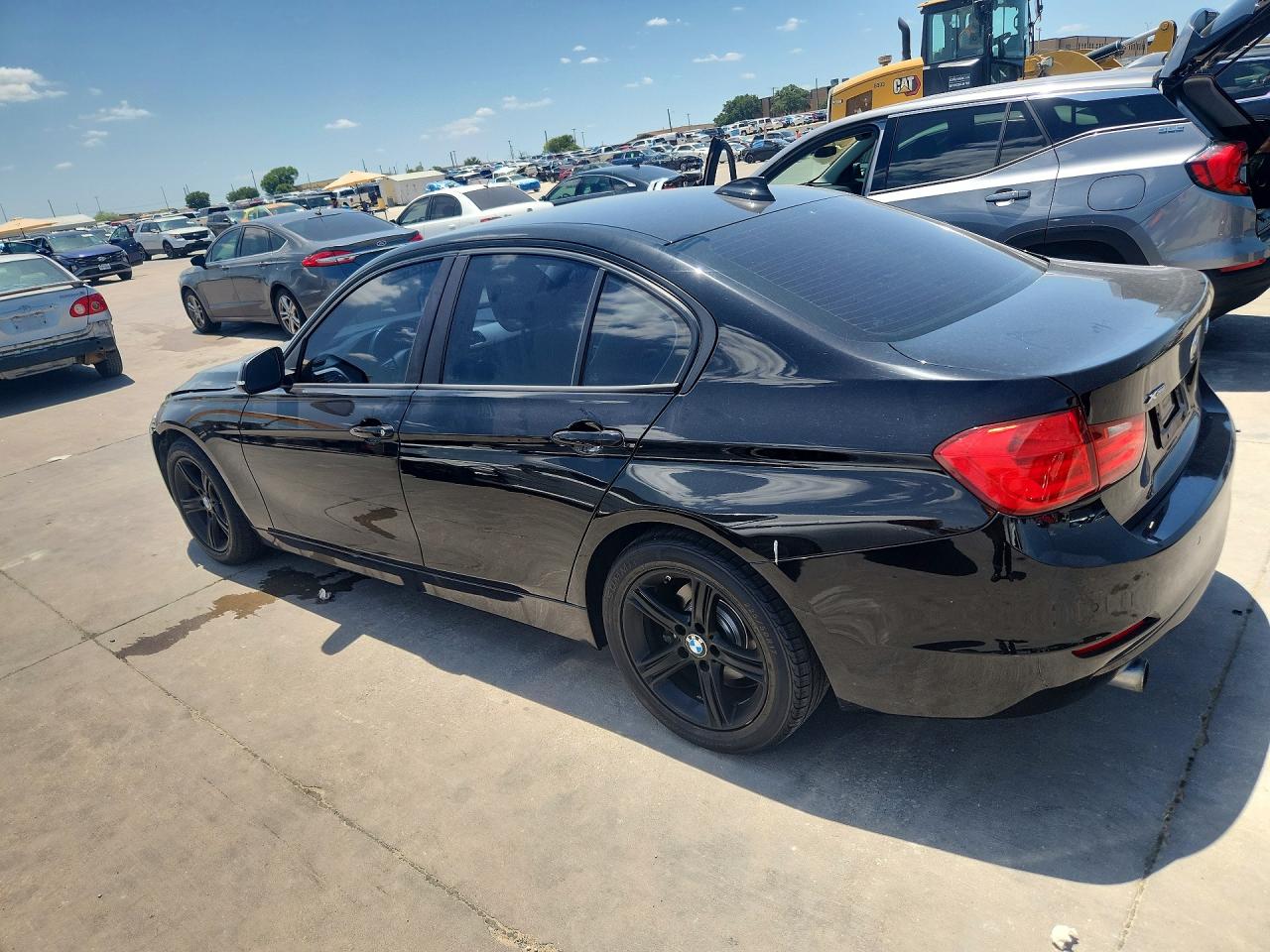 2015 Bmw 320 I Xdrive Black vin: WBA3C3C57FP663723