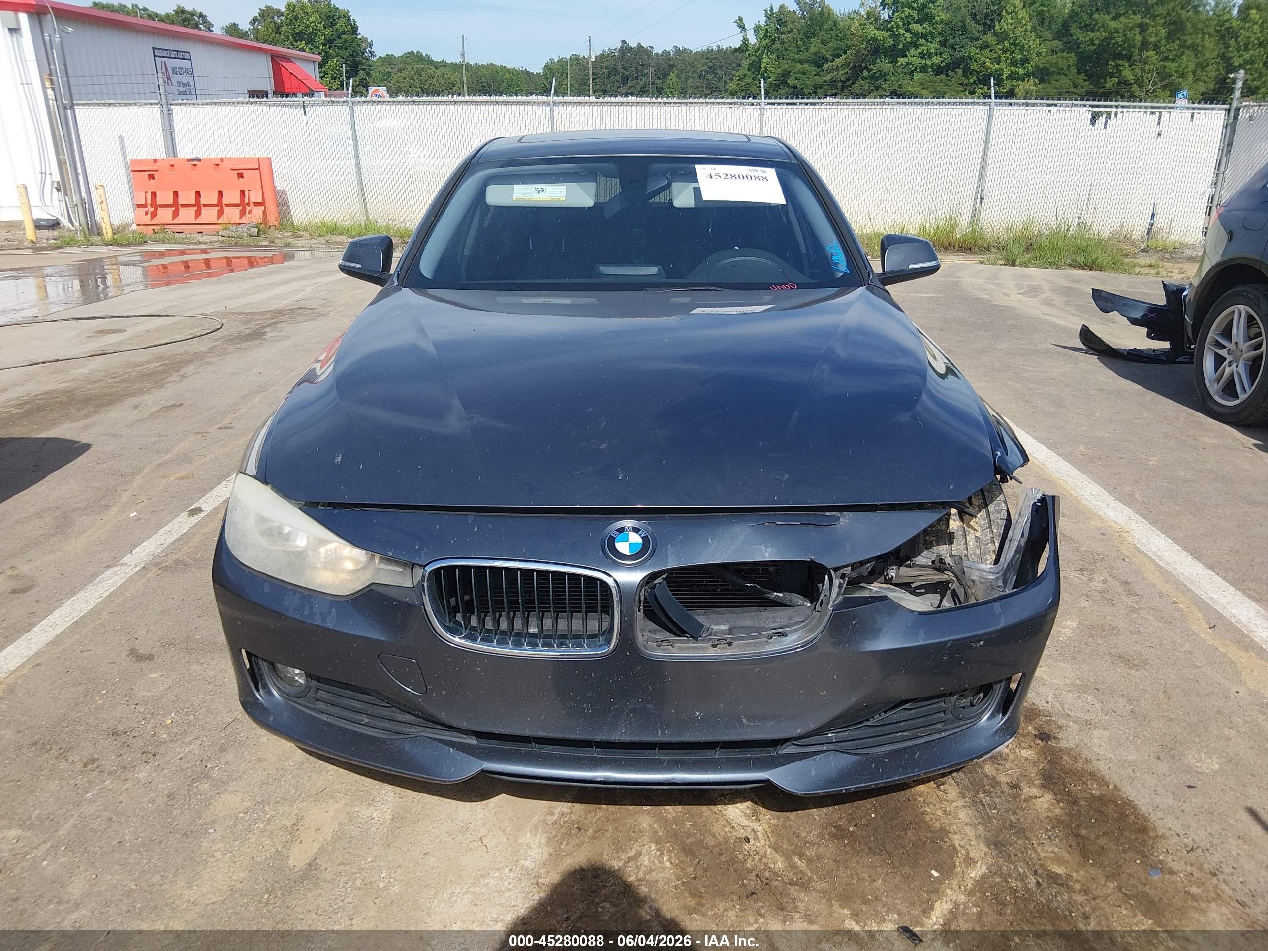 2015 Bmw 320i Xdrive Gray vin: WBA3C3C57FP663754
