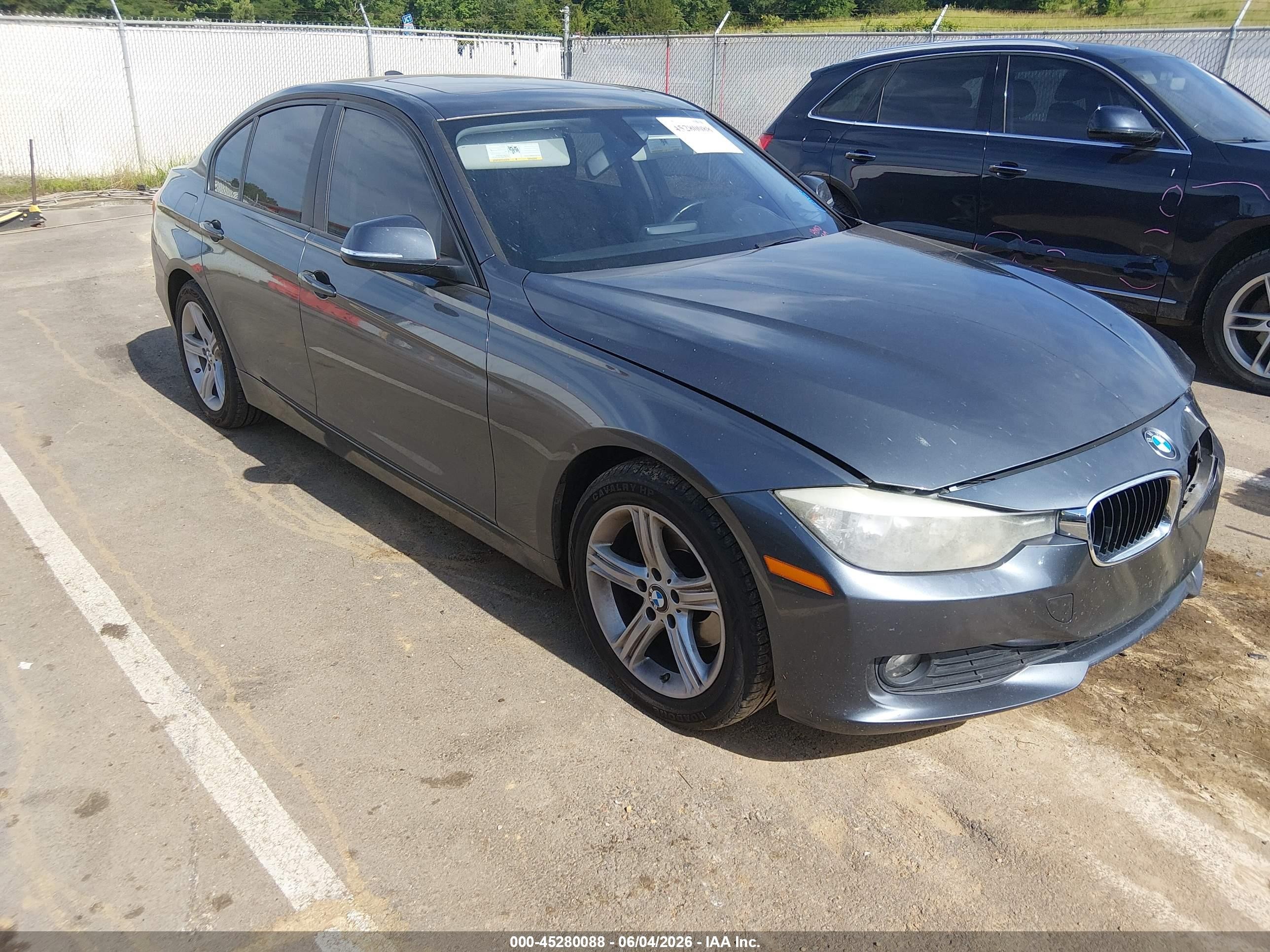 2015 Bmw 320i Xdrive Gray vin: WBA3C3C57FP663754