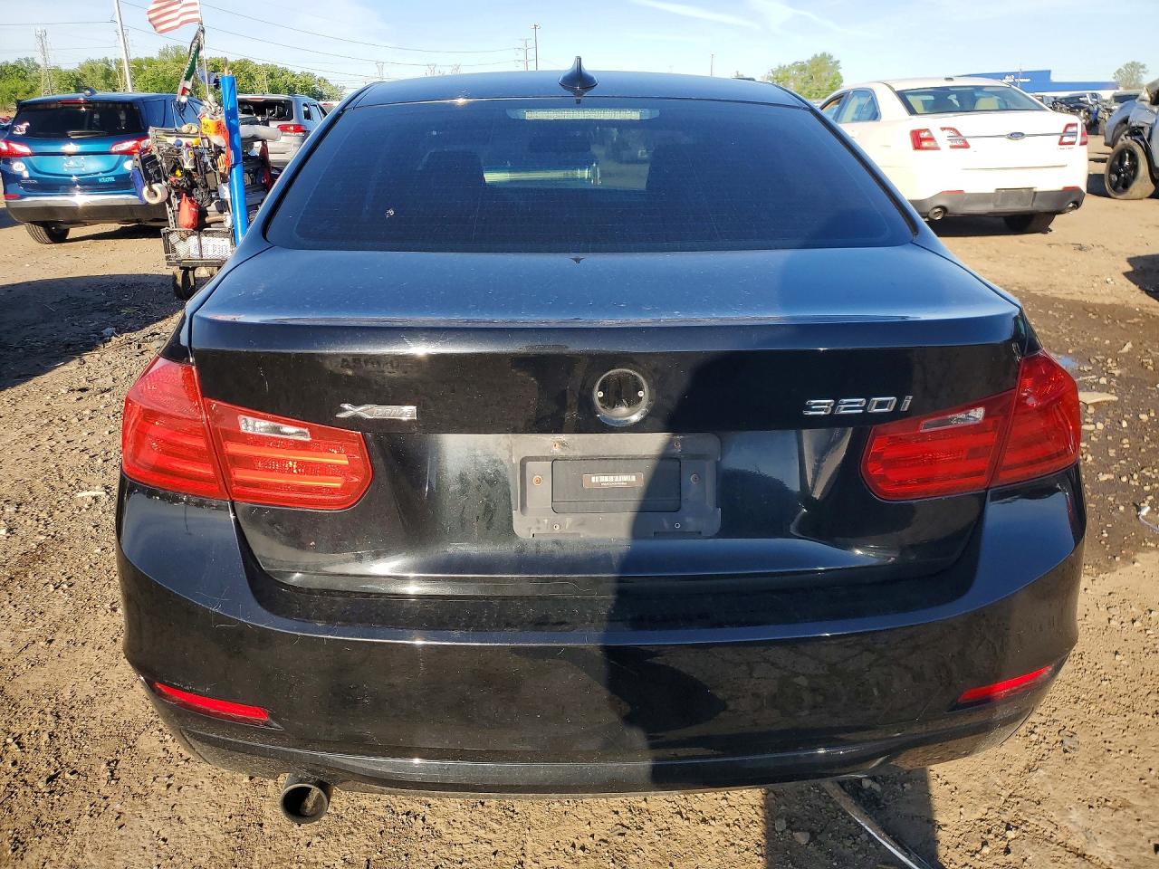 2015 Bmw 320 I Xdrive Black vin: WBA3C3C57FP663897