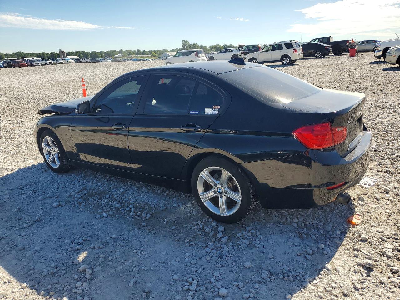 2014 Bmw 320 I Xdrive Black vin: WBA3C3C58EF984013