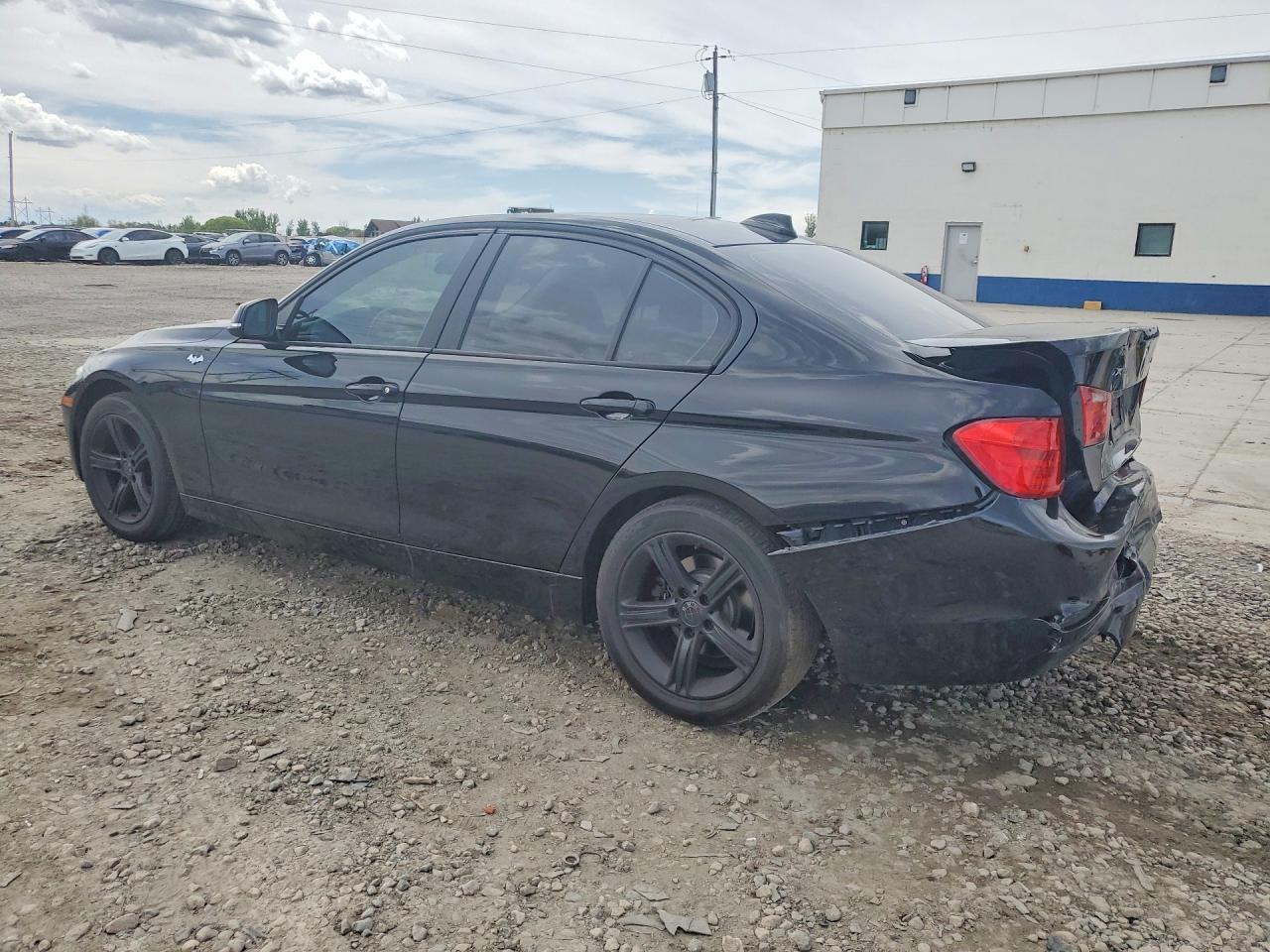 2014 Bmw 320 I Xdrive Black vin: WBA3C3C58EPV90912