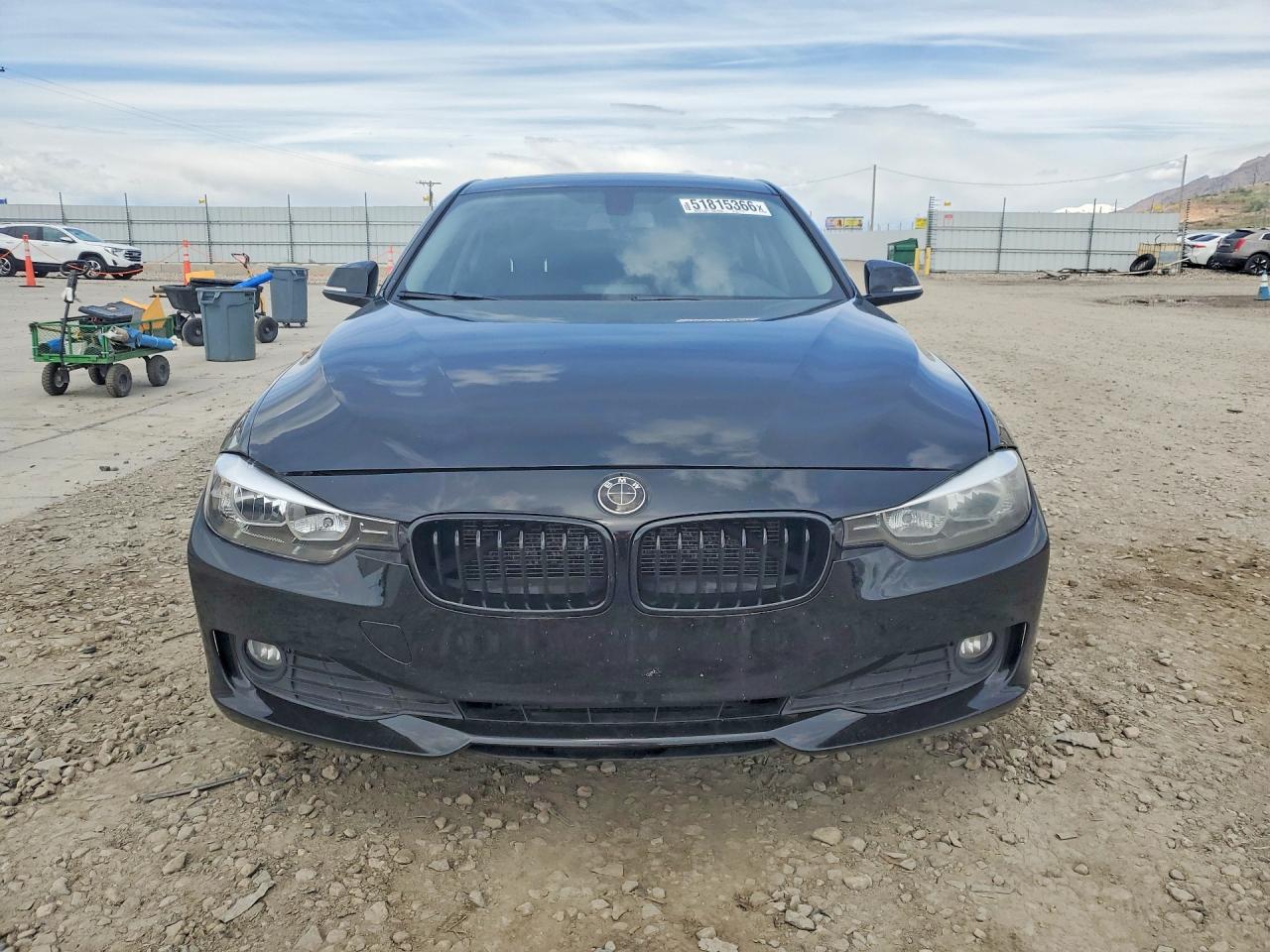 2014 Bmw 320 I Xdrive Black vin: WBA3C3C58EPV90912