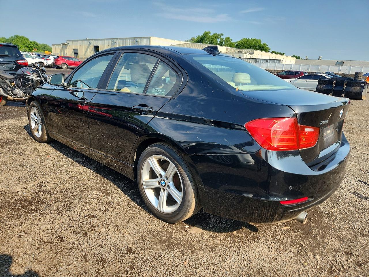 2015 Bmw 320 I Xdrive Black vin: WBA3C3C58FK200535