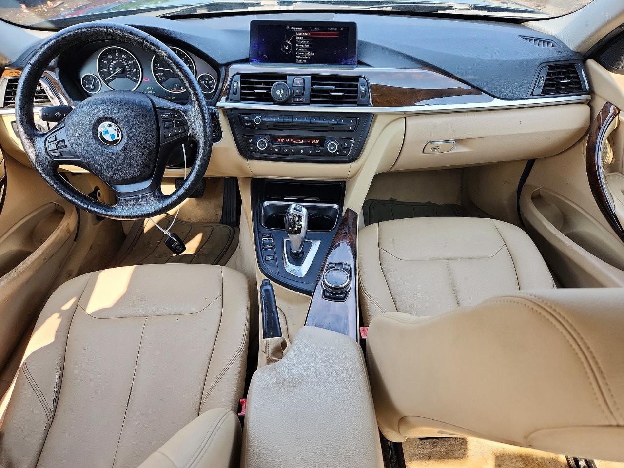 2015 Bmw 320 I Xdrive Black vin: WBA3C3C58FK200535