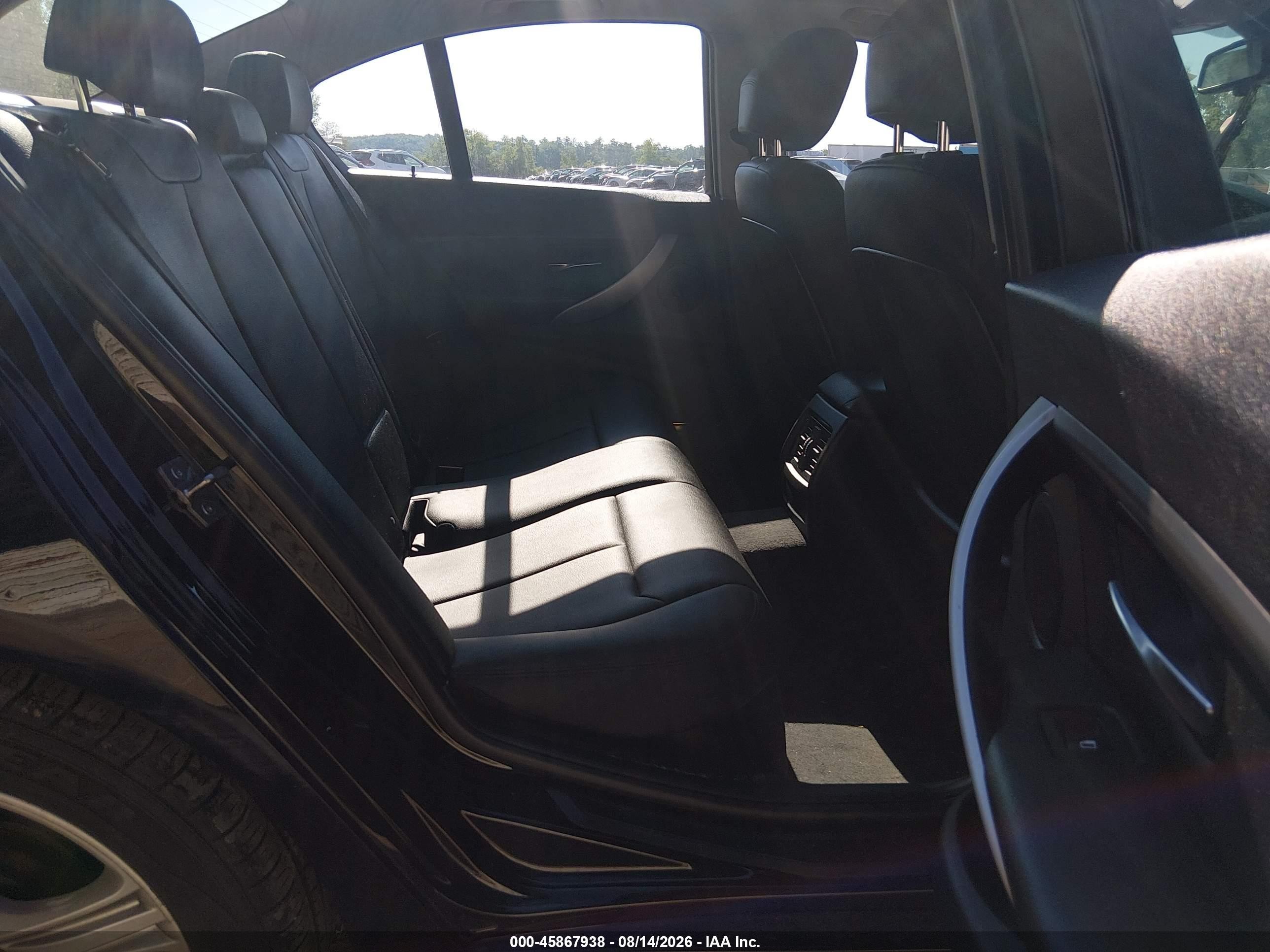 2013 Bmw 320i Xdrive Black vin: WBA3C3C59DF146524