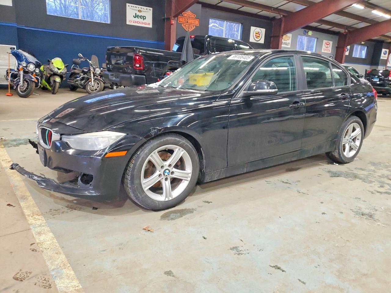 2013 Bmw 320 I Xdrive Black vin: WBA3C3C59DF979708