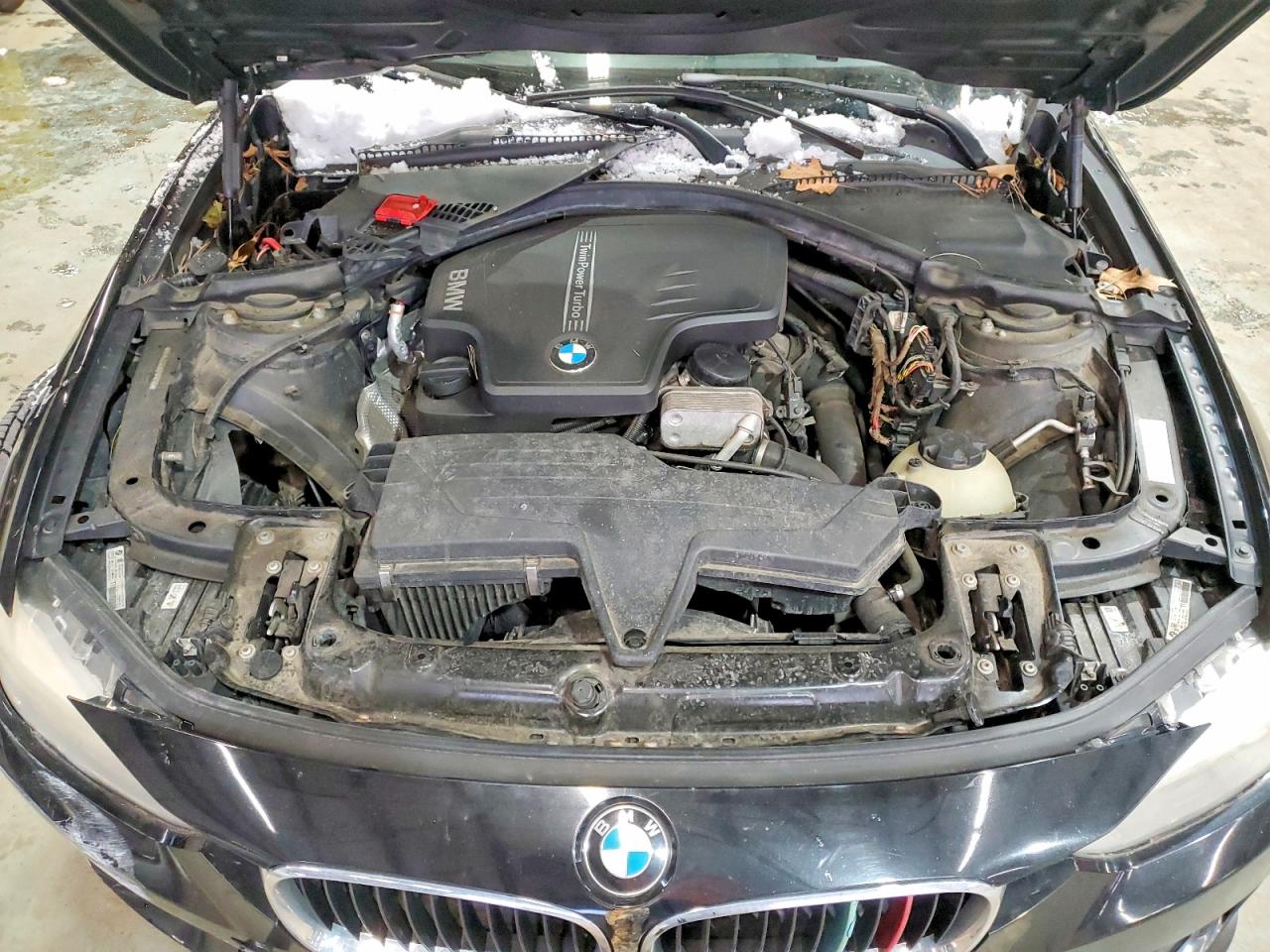 2013 Bmw 320 I Xdrive Black vin: WBA3C3C59DF979708