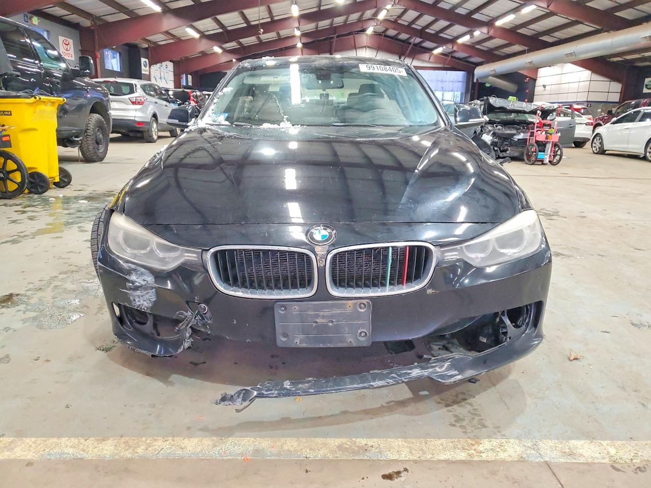 2013 Bmw 320 I Xdrive Black vin: WBA3C3C59DF979708