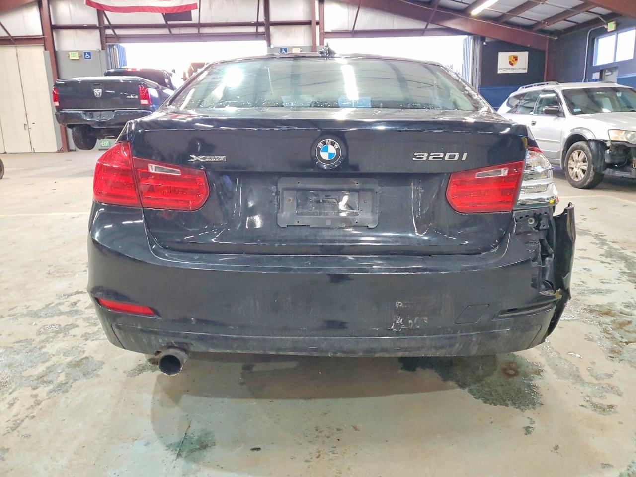 2013 Bmw 320 I Xdrive Black vin: WBA3C3C59DF979708