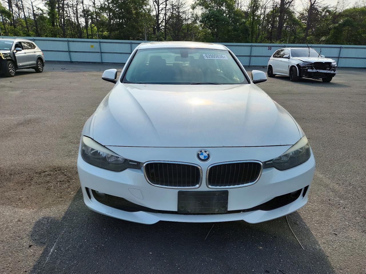 2013 Bmw 320 I Xdrive White vin: WBA3C3C59DF983192