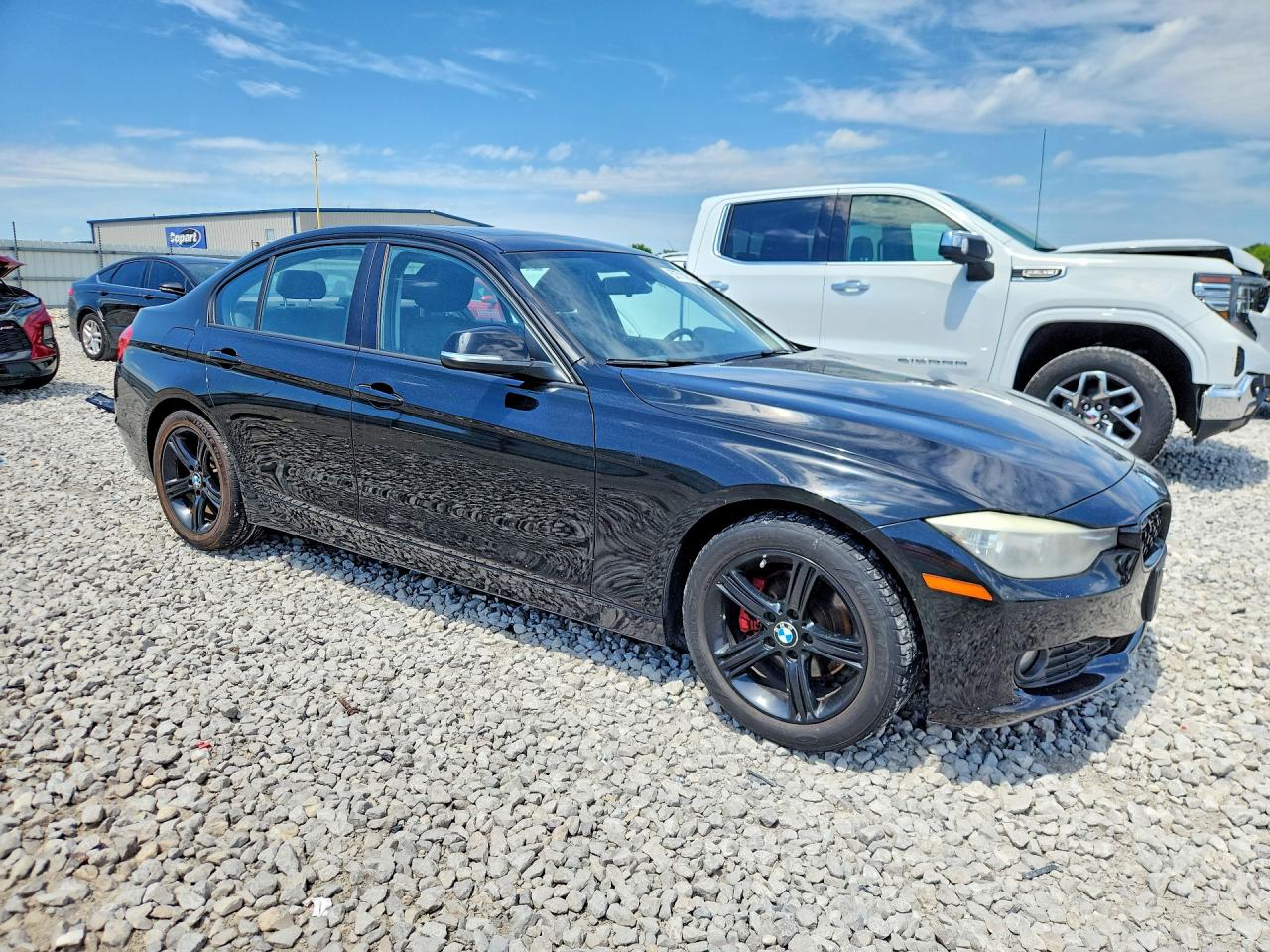 2014 Bmw 320 I Xdrive Black vin: WBA3C3C5XEP661348
