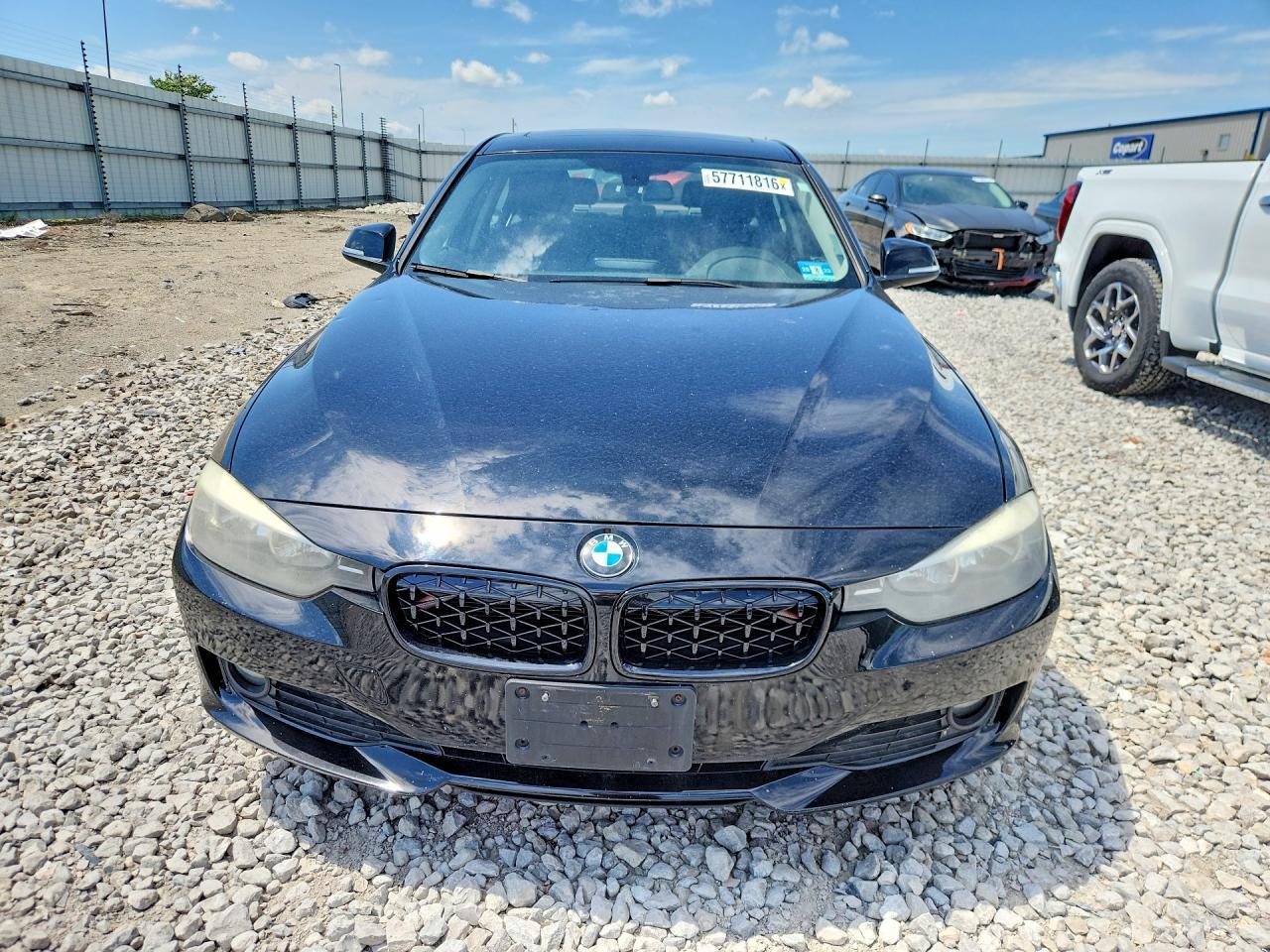 2014 Bmw 320 I Xdrive Black vin: WBA3C3C5XEP661348