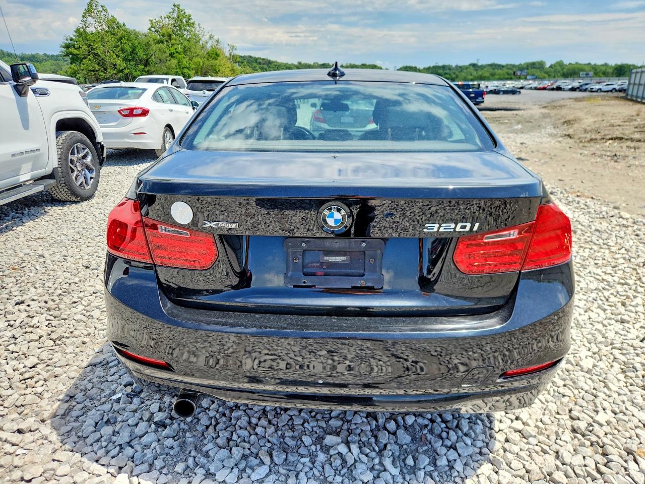 2014 Bmw 320 I Xdrive Black vin: WBA3C3C5XEP661348