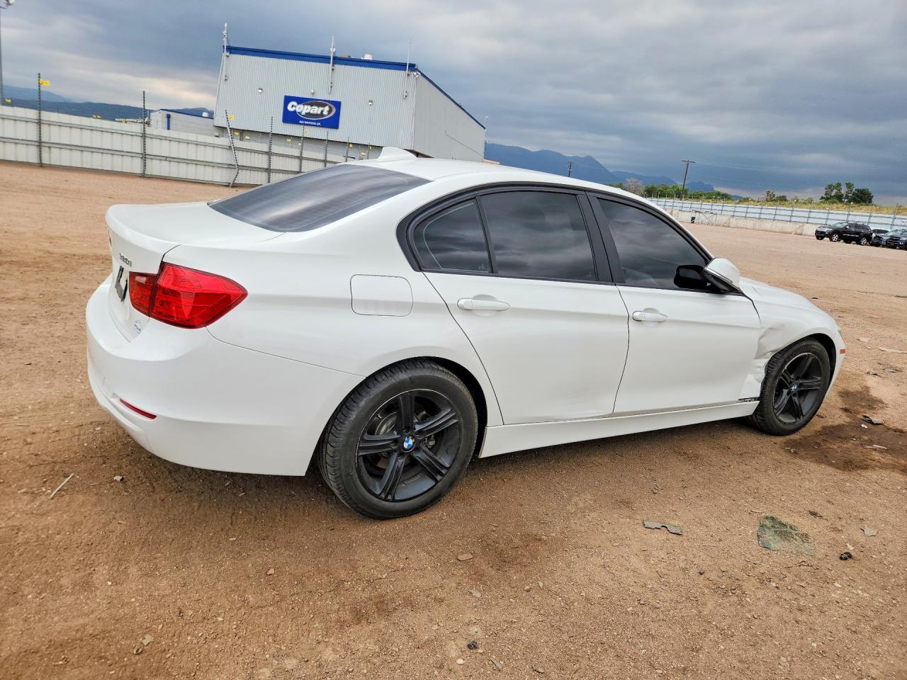 2014 Bmw 320 I Xdrive White vin: WBA3C3C5XEP661981