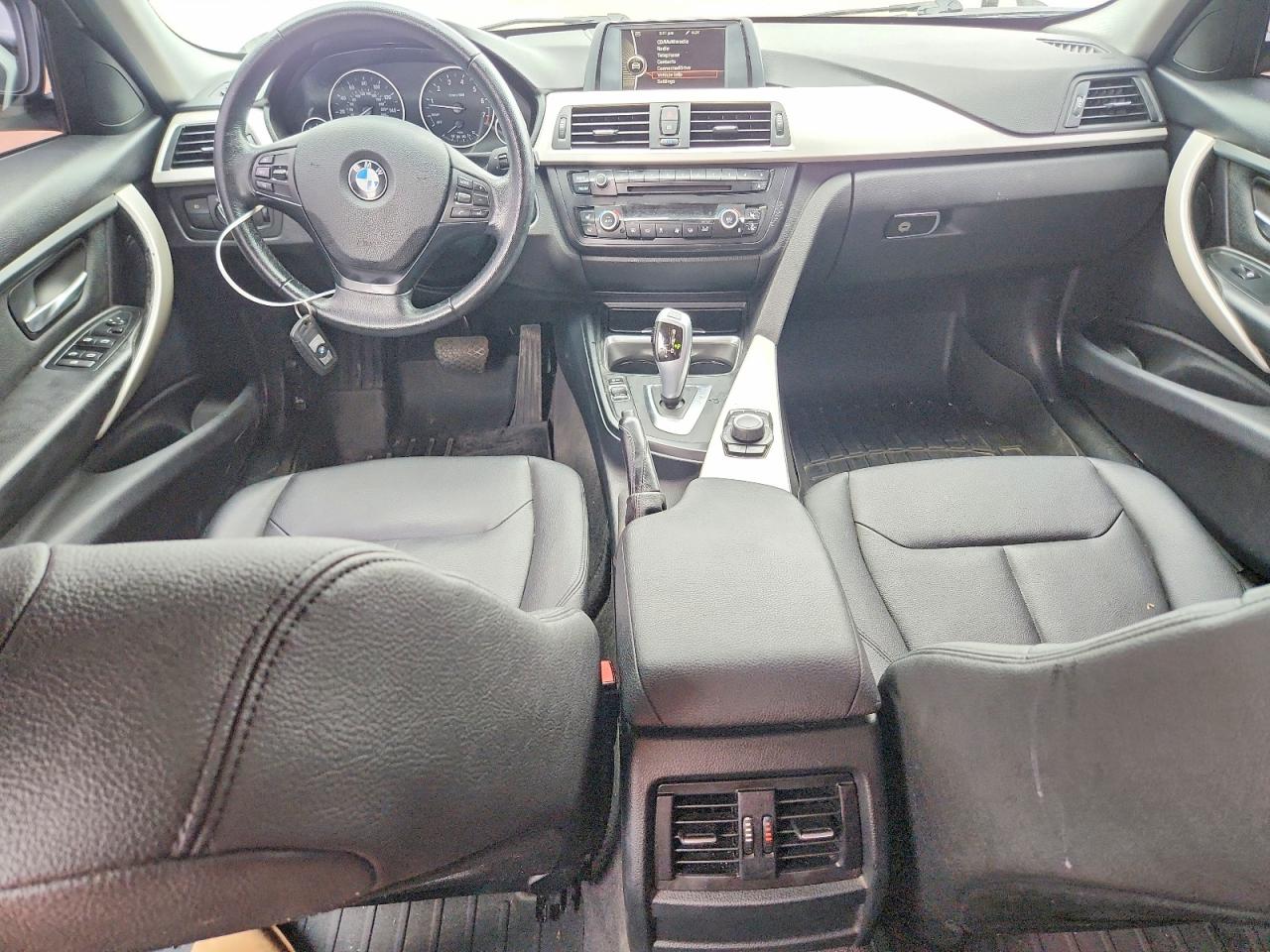 2014 Bmw 320 I Xdrive White vin: WBA3C3C5XEP661981