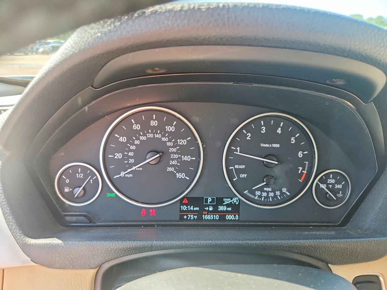 2014 Bmw 320 I Xdrive Белый vin: WBA3C3G50ENR25585