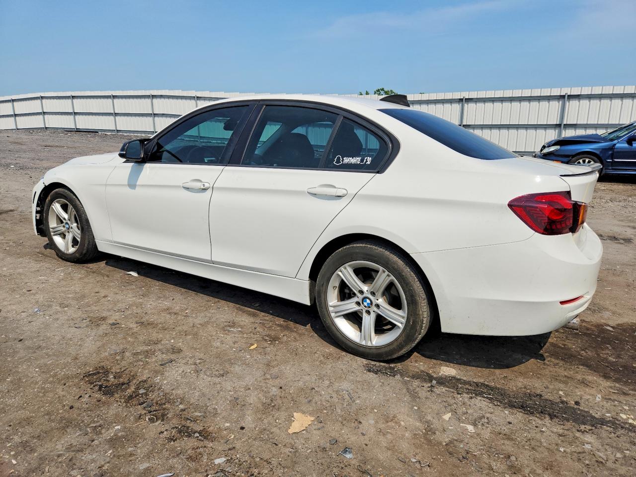 2014 Bmw 320 I Xdrive White vin: WBA3C3G50ENS69212