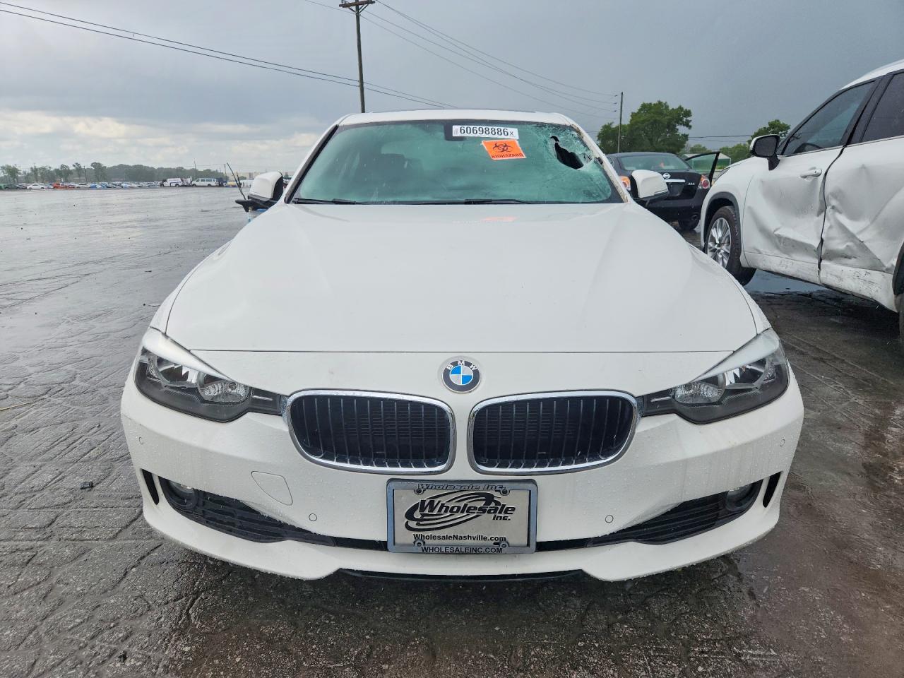 2015 Bmw 320 I Xdrive White vin: WBA3C3G50FNS75285