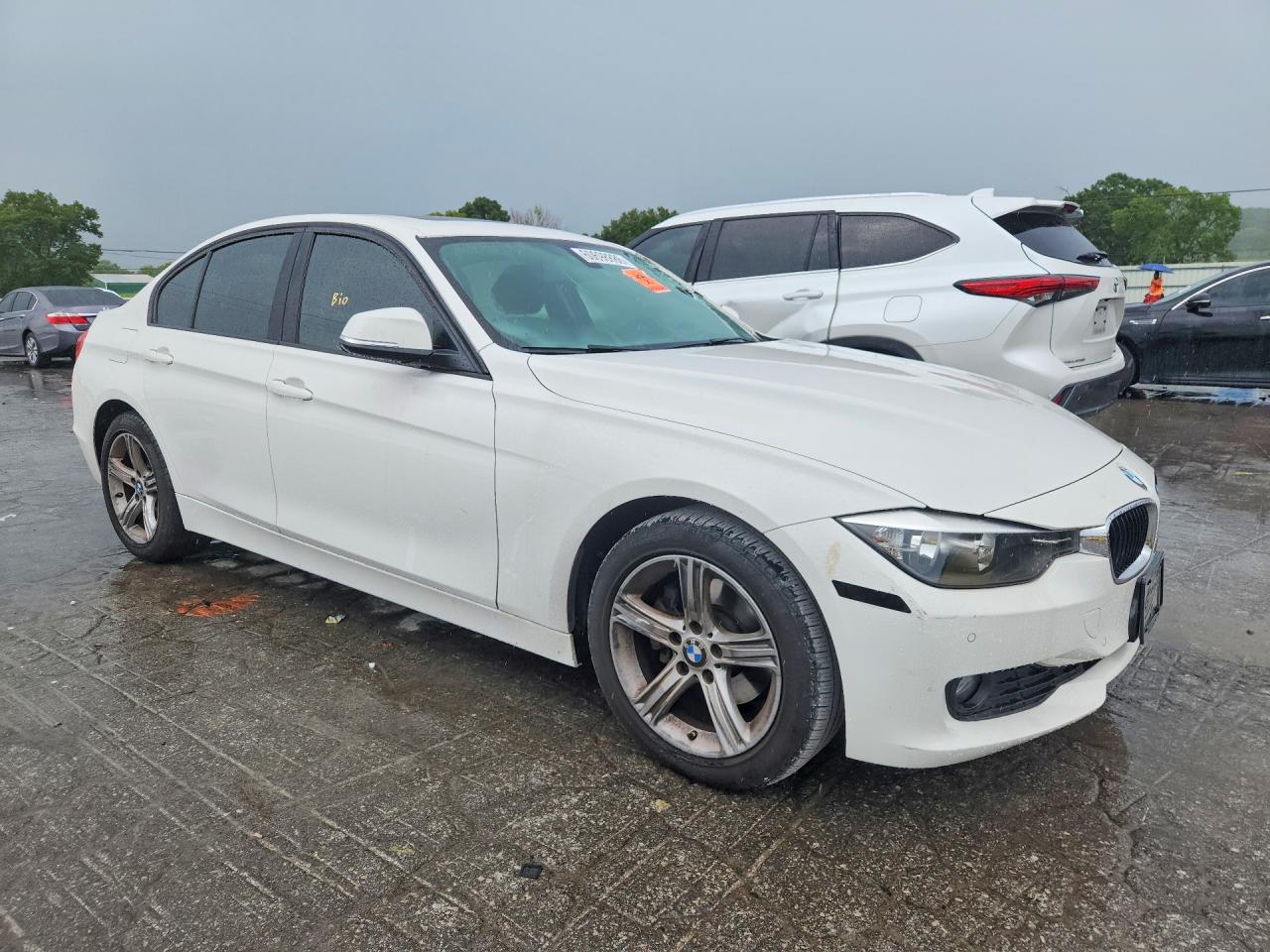 2015 Bmw 320 I Xdrive White vin: WBA3C3G50FNS75285