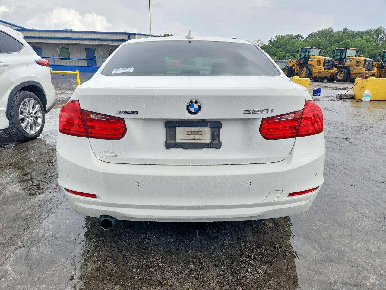 2015 Bmw 320 I Xdrive White vin: WBA3C3G50FNS75285