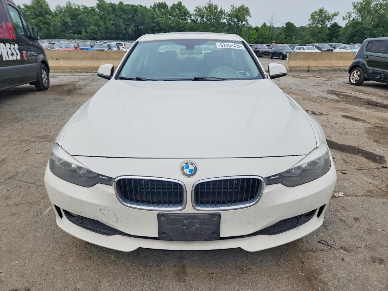 2015 Bmw 320 I Xdrive White vin: WBA3C3G50FNS75688
