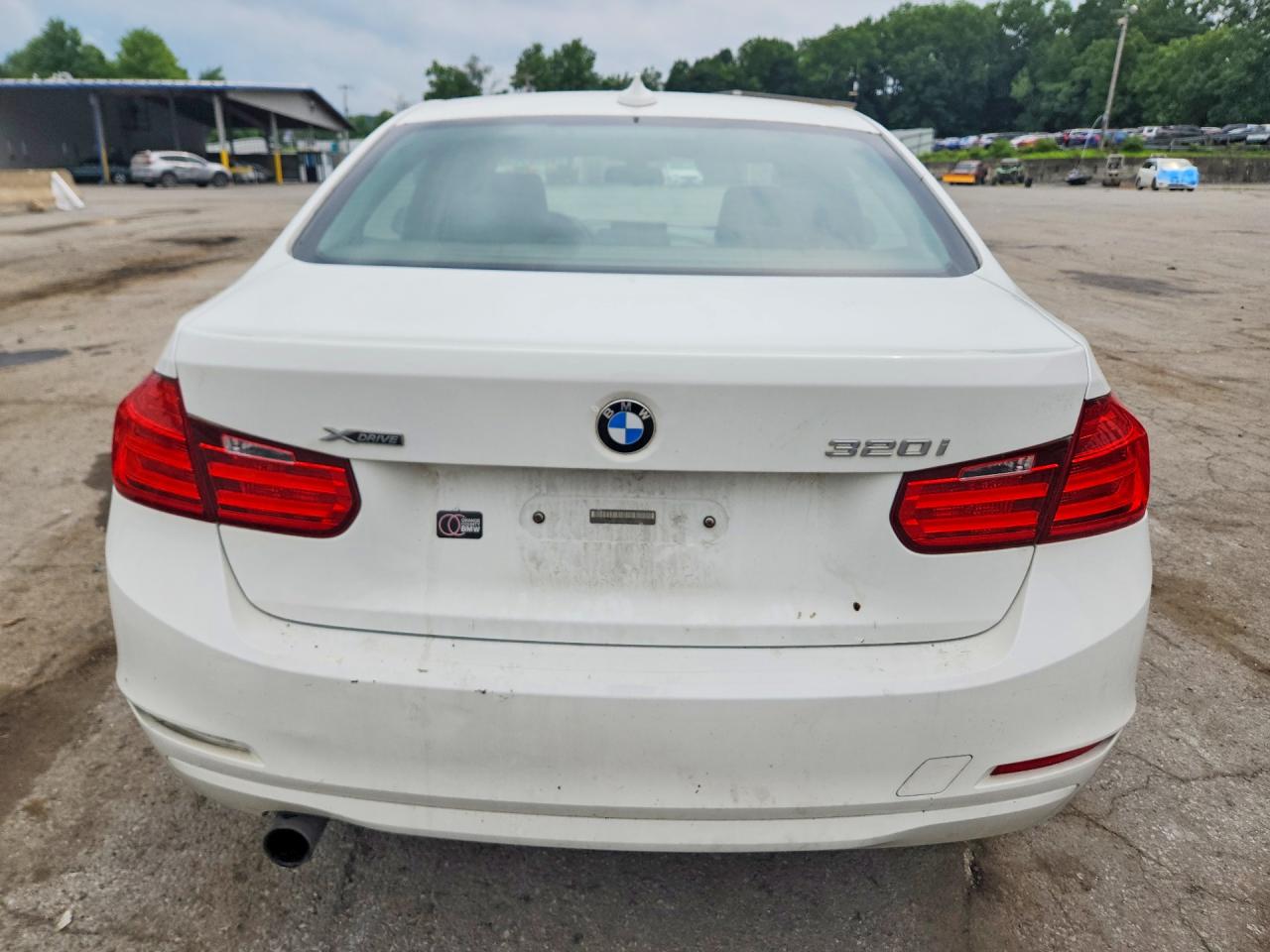 2015 Bmw 320 I Xdrive White vin: WBA3C3G50FNS75688