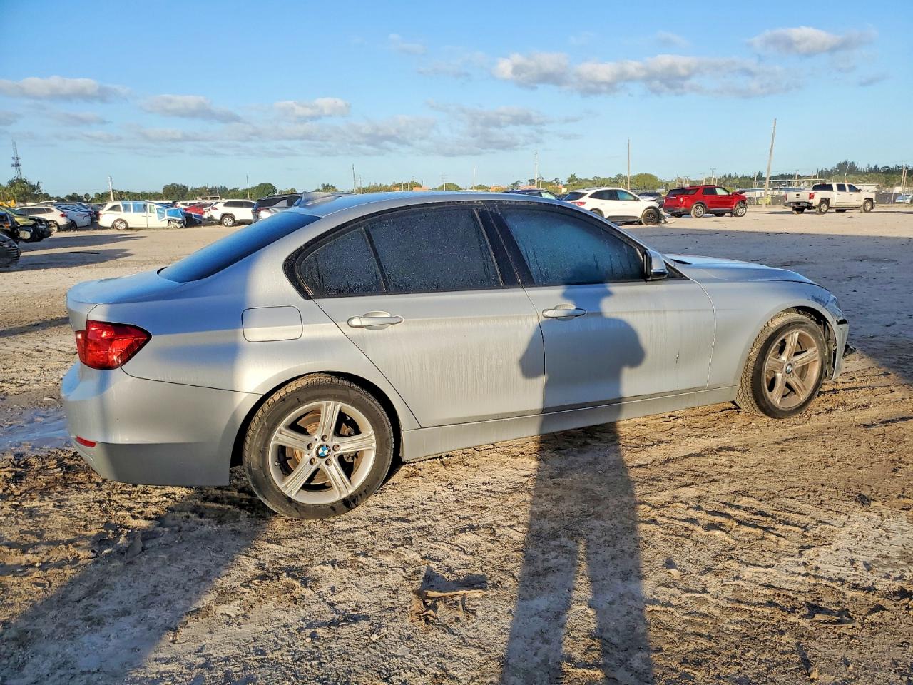 2015 Bmw 320 I Xdrive Silver vin: WBA3C3G50FNT51118