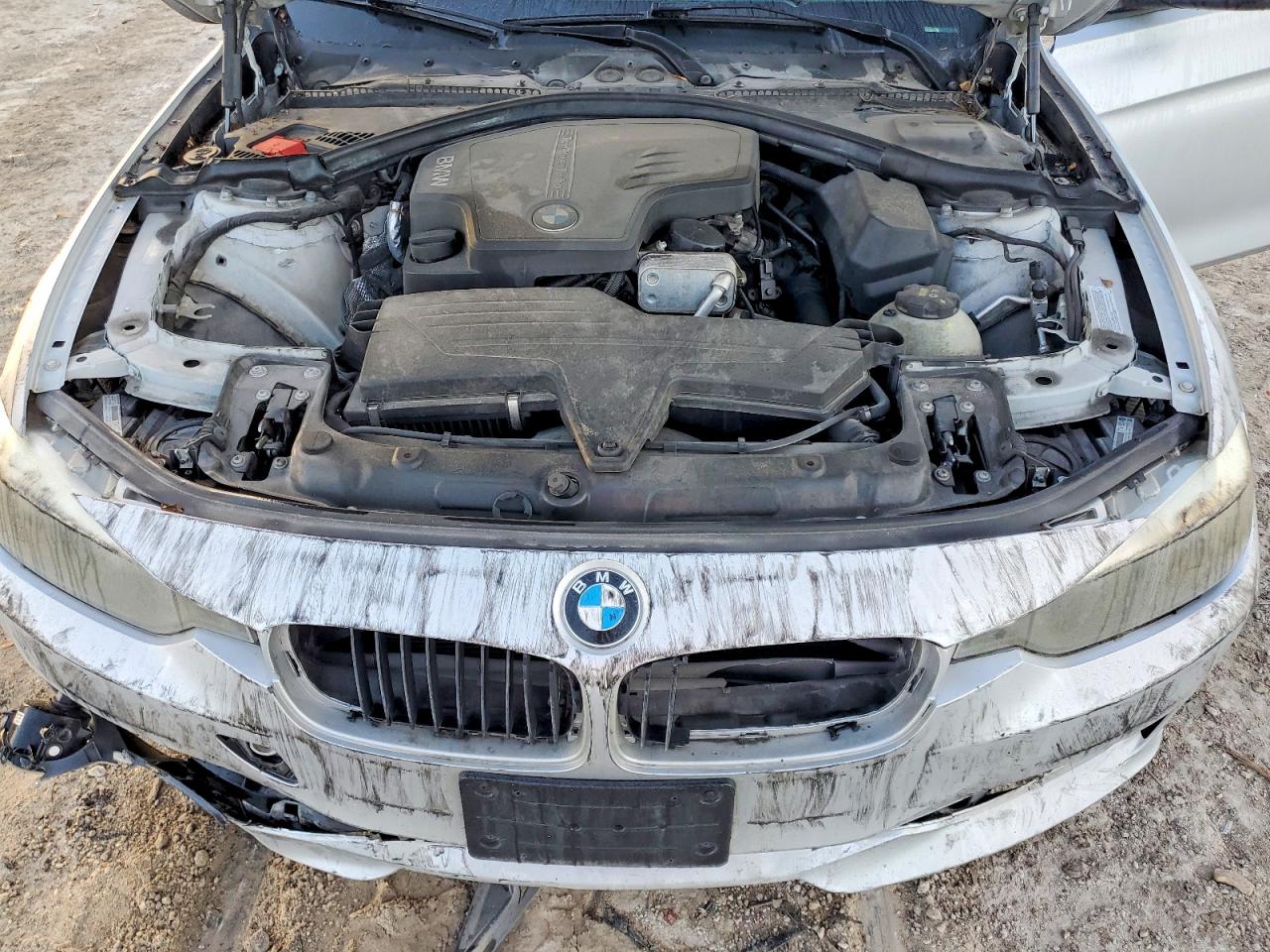 2015 Bmw 320 I Xdrive Silver vin: WBA3C3G50FNT51118