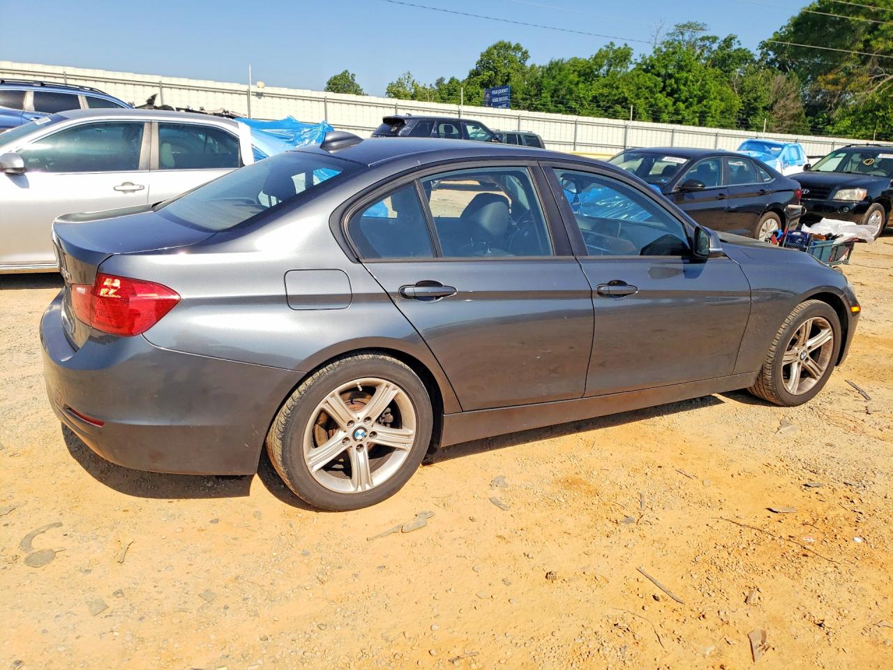 2015 Bmw 320 I Xdrive Gray vin: WBA3C3G51FNS75389