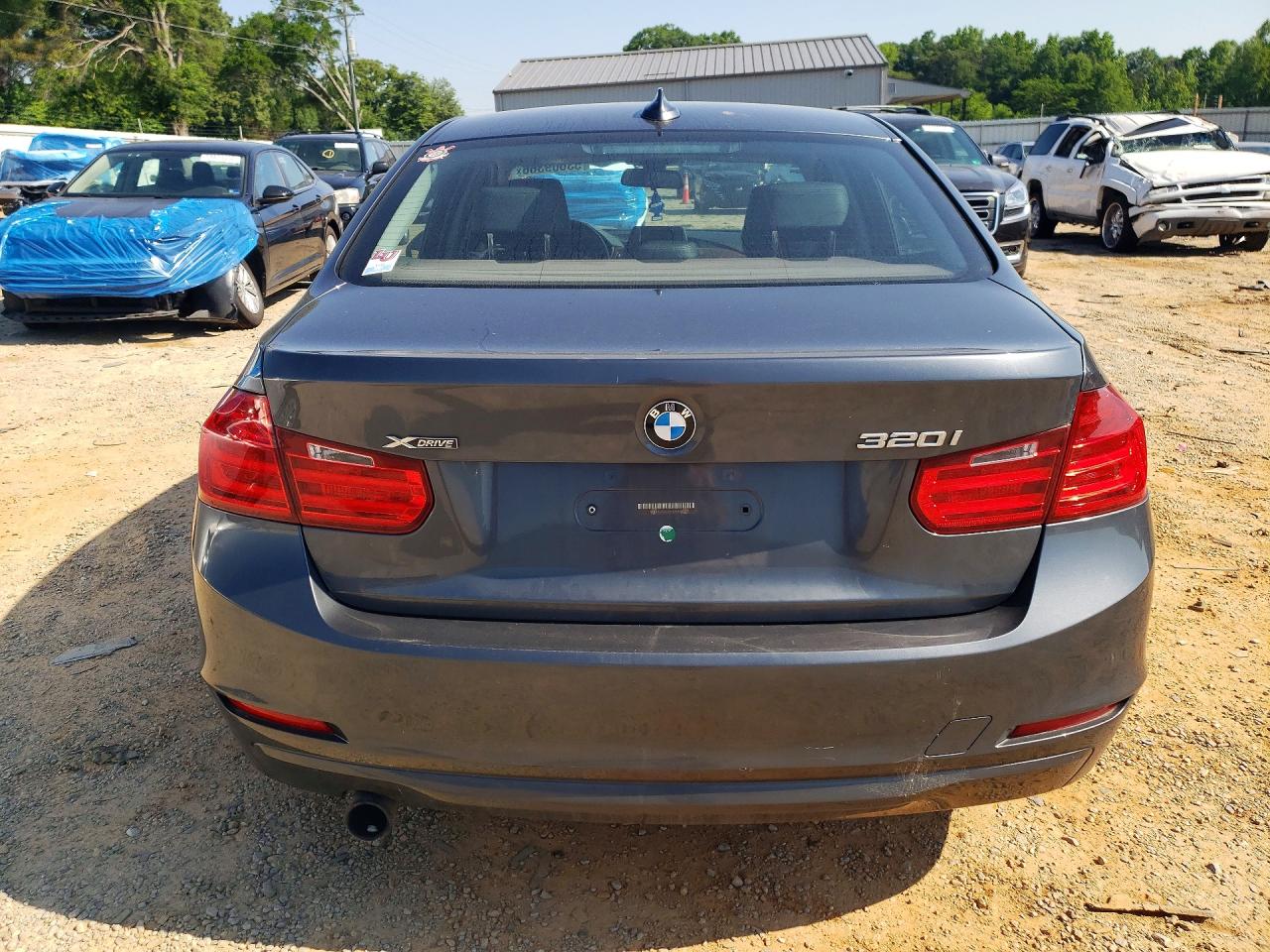 2015 Bmw 320 I Xdrive Gray vin: WBA3C3G51FNS75389