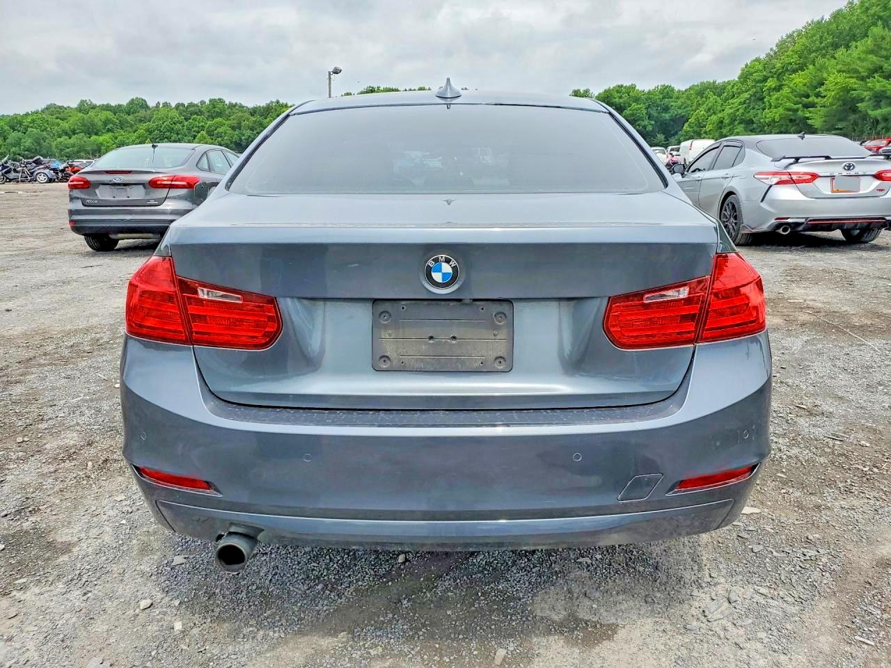 2015 Bmw 320 I Xdrive Gray vin: WBA3C3G51FNS75621