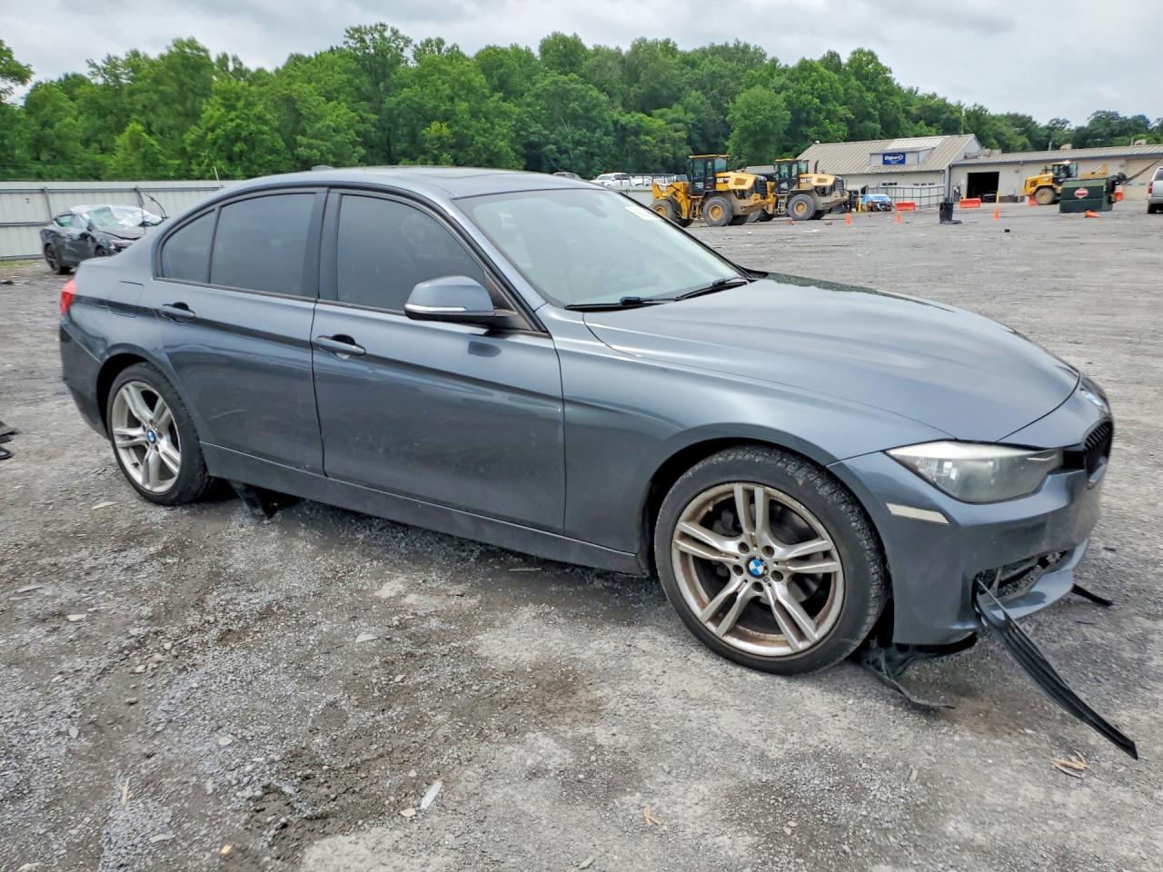 2015 Bmw 320 I Xdrive Gray vin: WBA3C3G51FNS75621