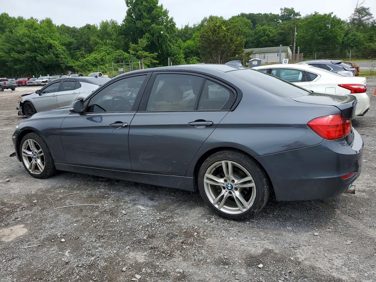 2015 Bmw 320 I Xdrive Gray vin: WBA3C3G51FNS75621
